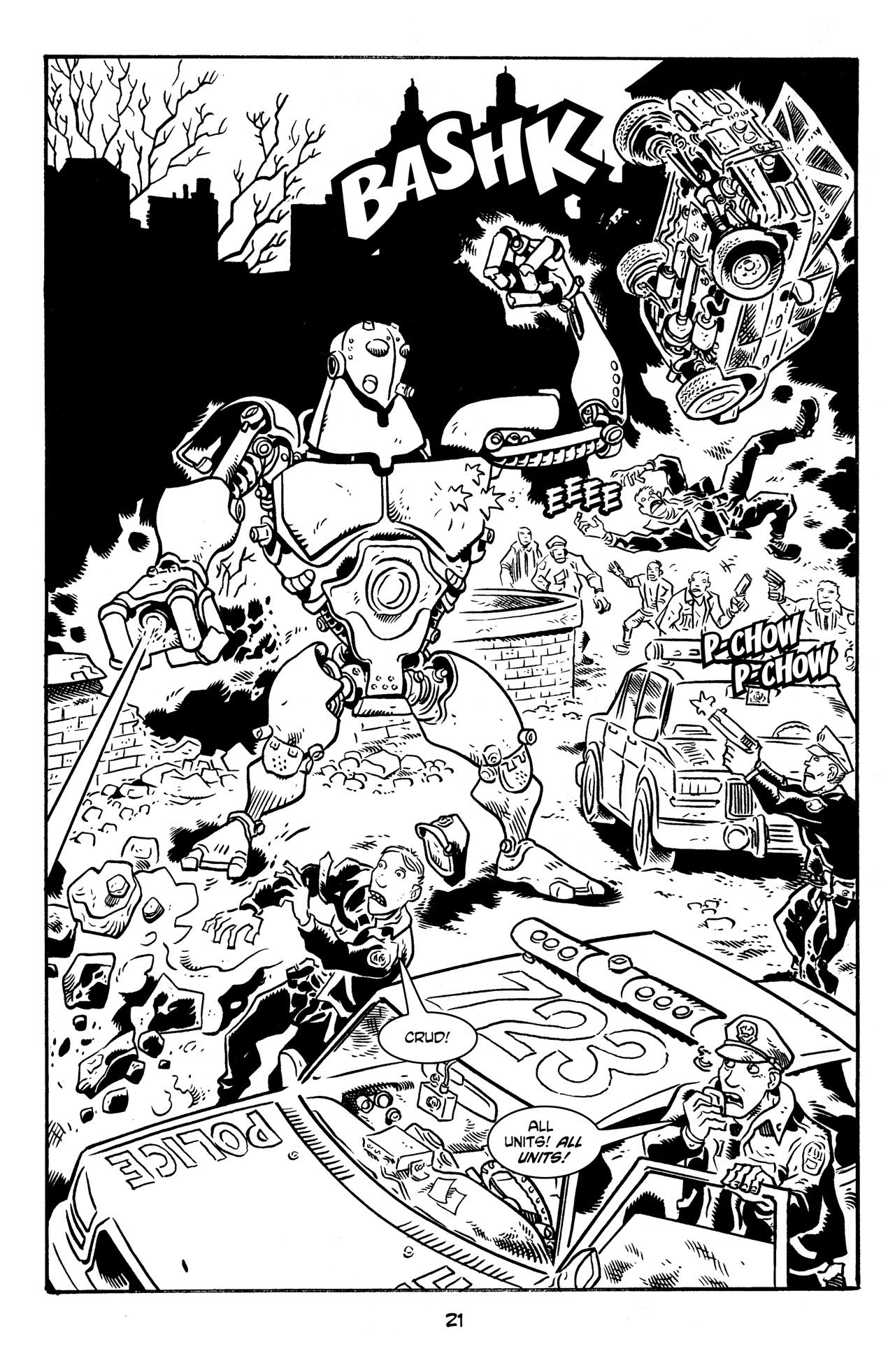 Read online Michelangelo The Third Kind comic -  Issue #3 - 23