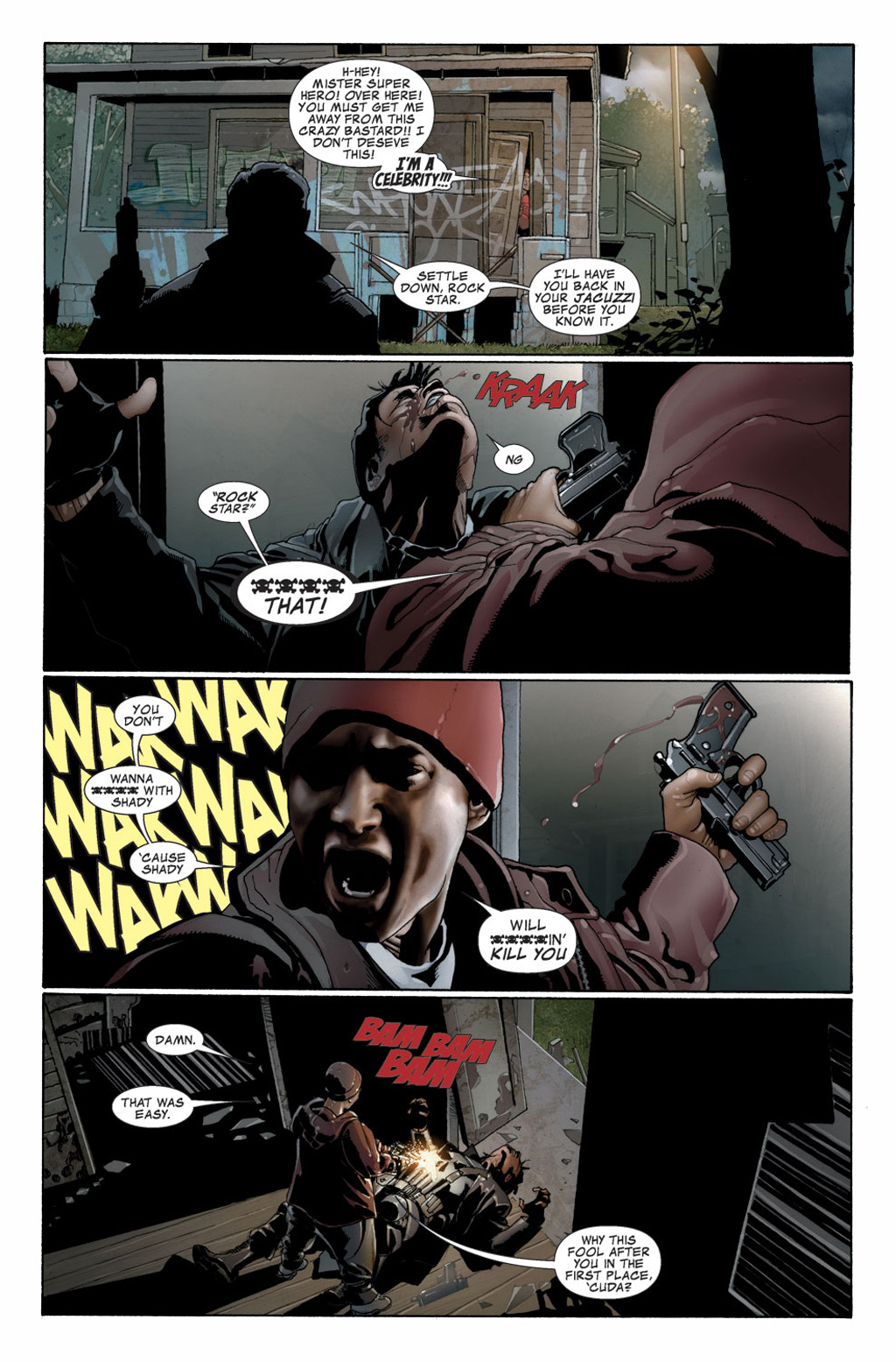 Read online Eminem/Punisher comic -  Issue # Full - 8