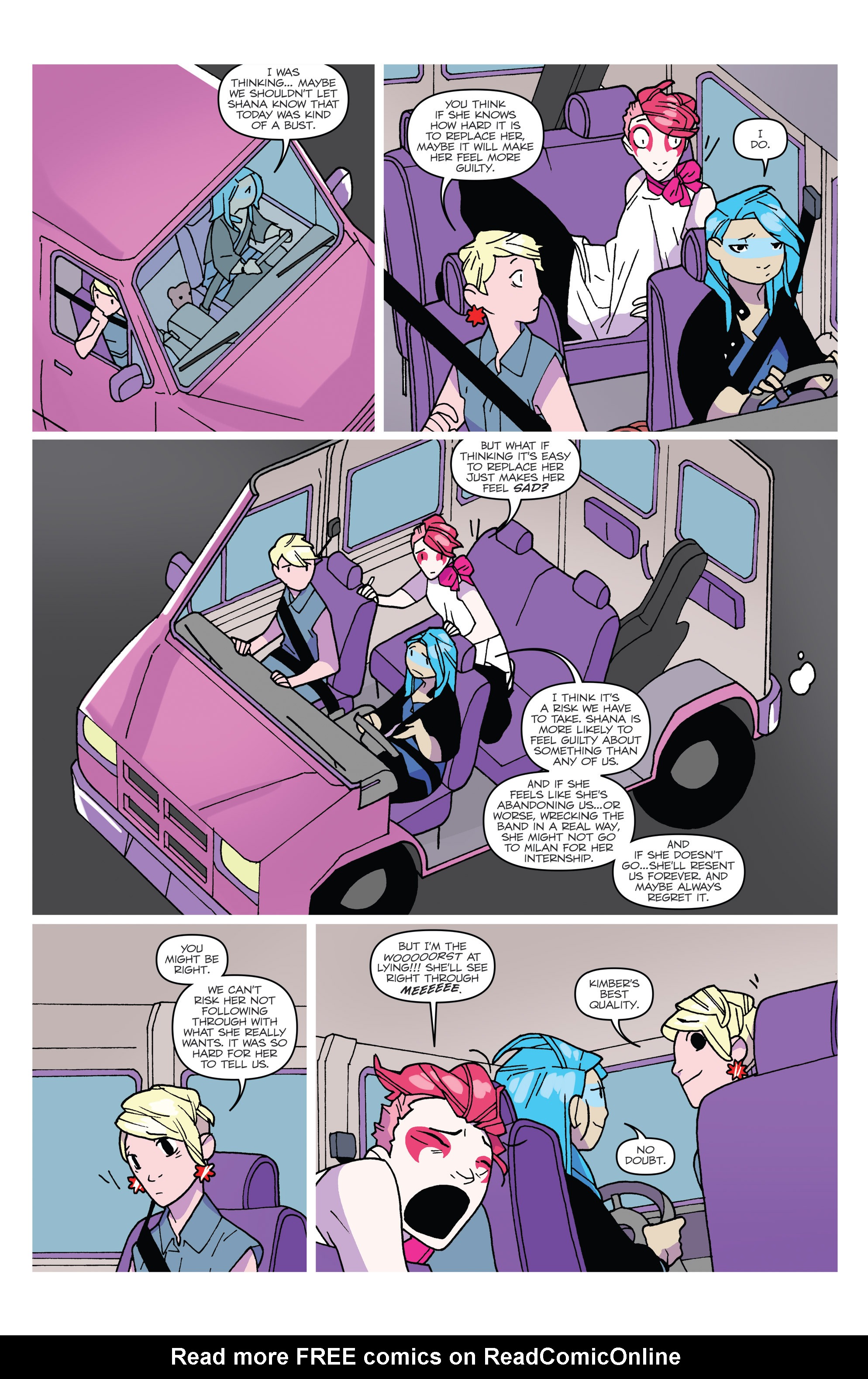 Read online Jem and The Holograms comic -  Issue #19 - 22
