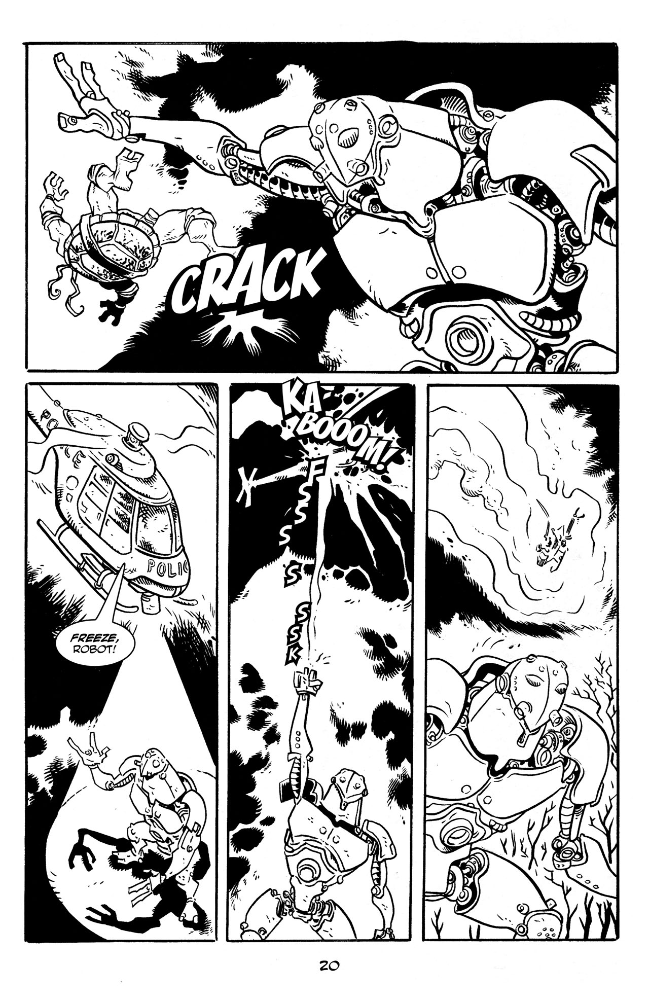 Read online Michelangelo The Third Kind comic -  Issue #3 - 22