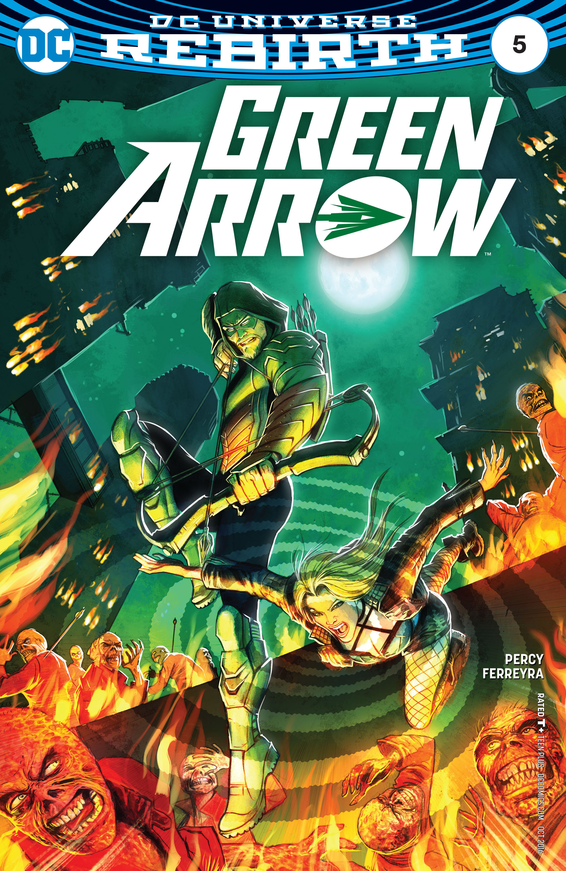 Read online Green Arrow (2016) comic -  Issue #5 - 1