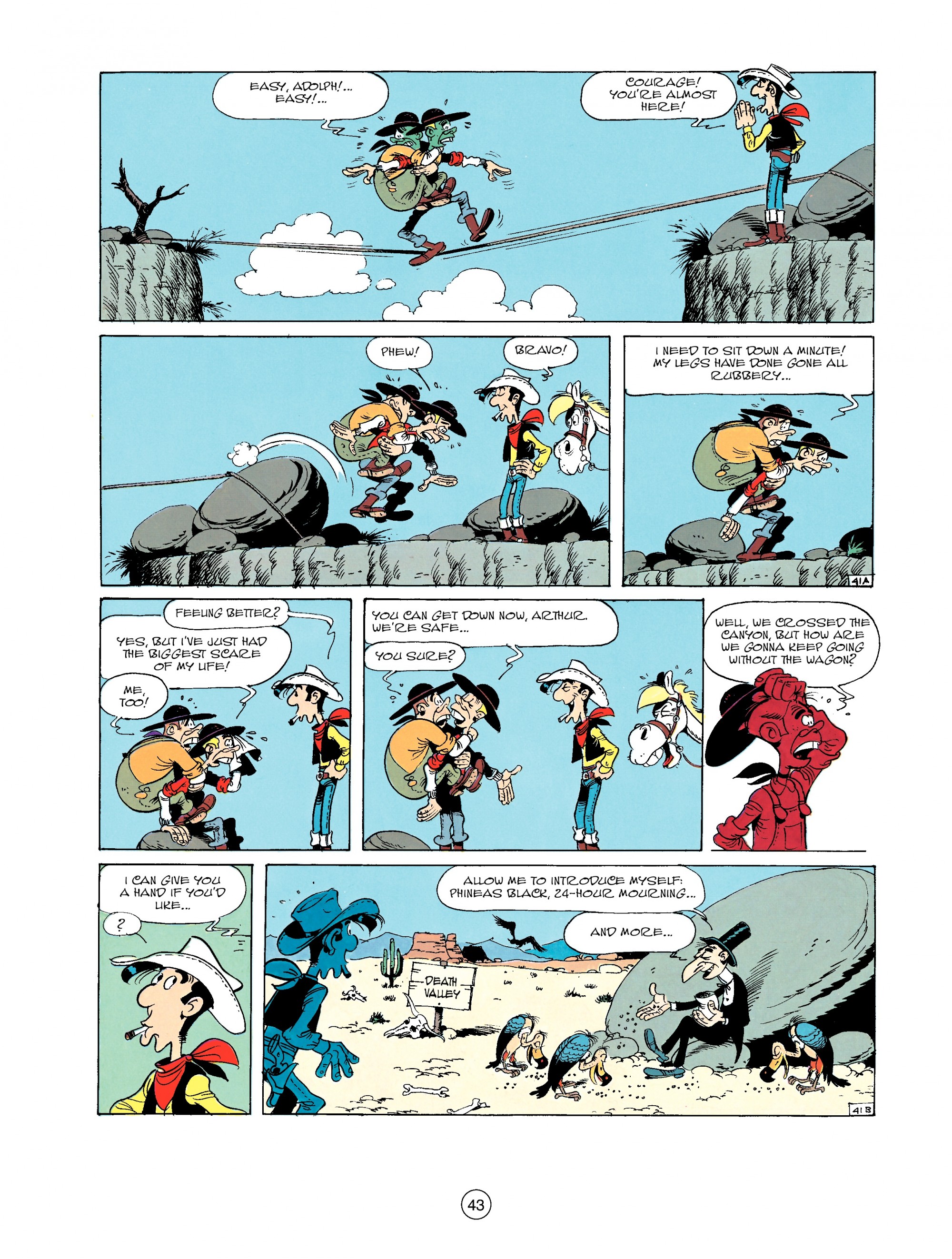 Read online A Lucky Luke Adventure comic -  Issue #33 - 43