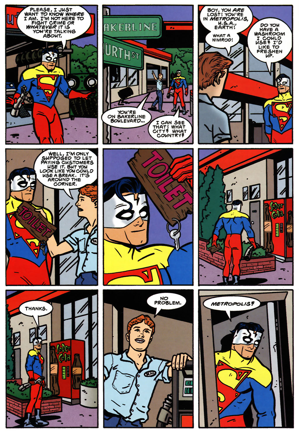 Read online The Superman/Madman: Hullabaloo comic -  Issue #1 - 16
