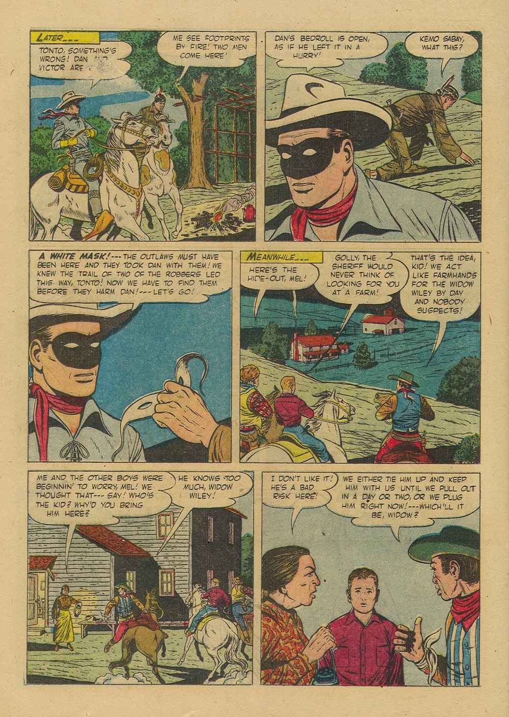 Read online The Lone Ranger (1948) comic -  Issue #52 - 28