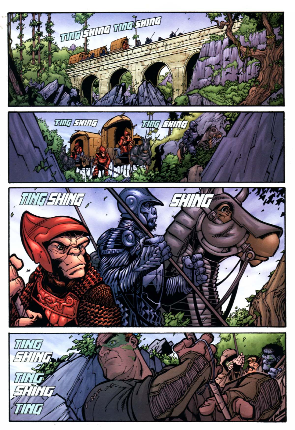 Read online Planet of the Apes: The Human War comic -  Issue #1 - 23