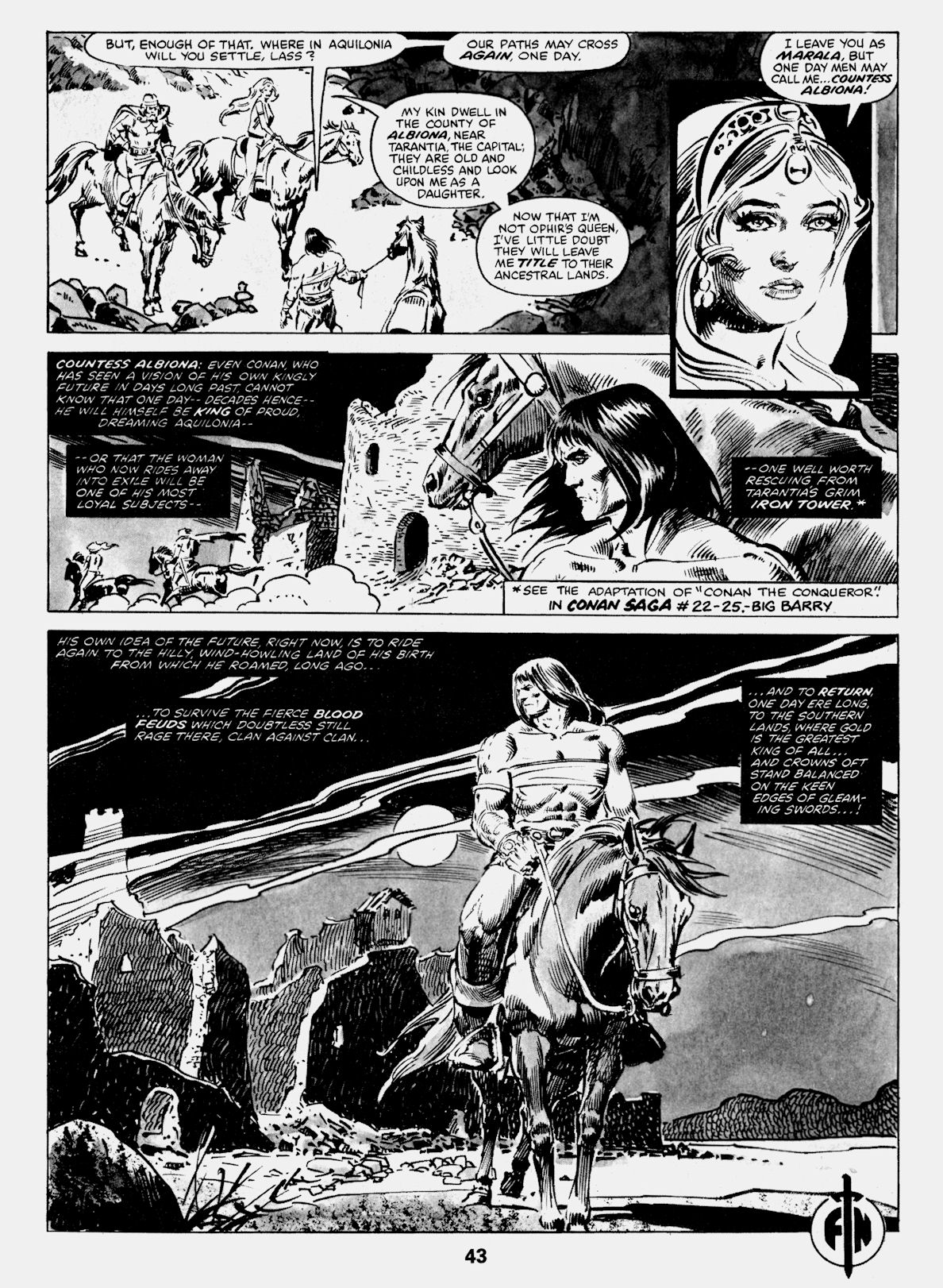 Read online Conan Saga comic -  Issue #60 - 45