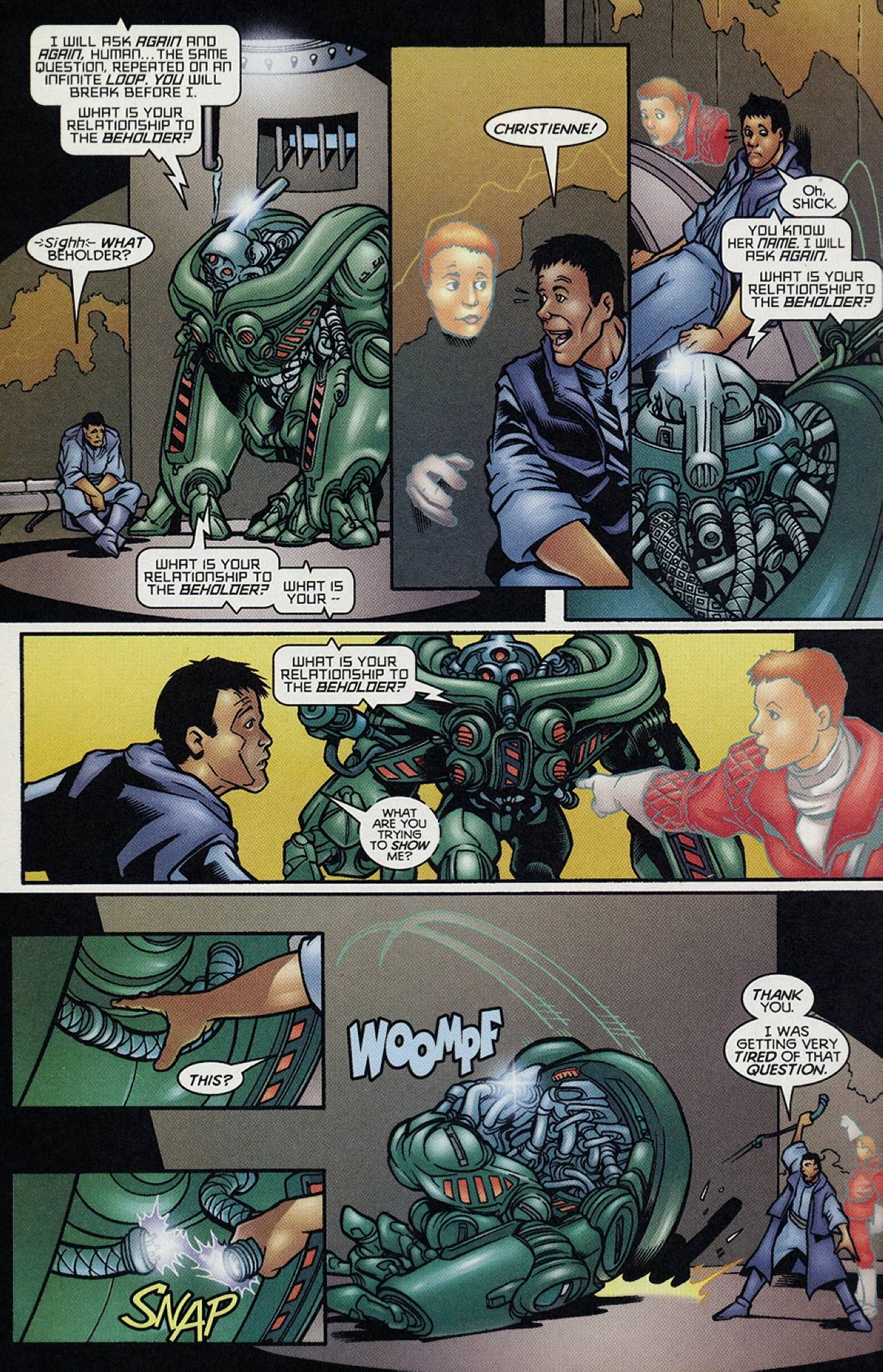Read online Magnus Robot Fighter (1997) comic -  Issue #17 - 18