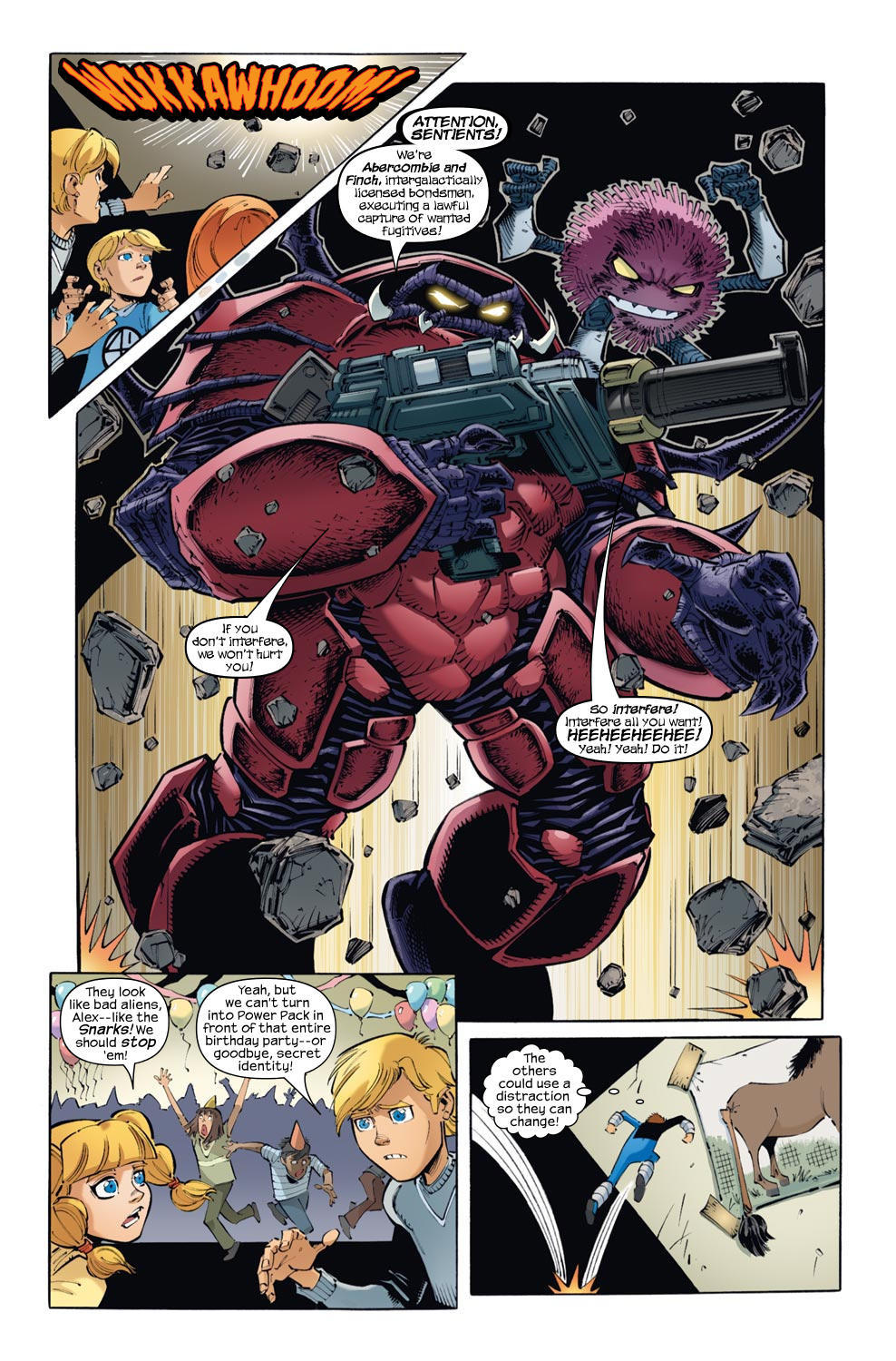 Read online Skrulls vs. Power Pack comic -  Issue #1 - 6