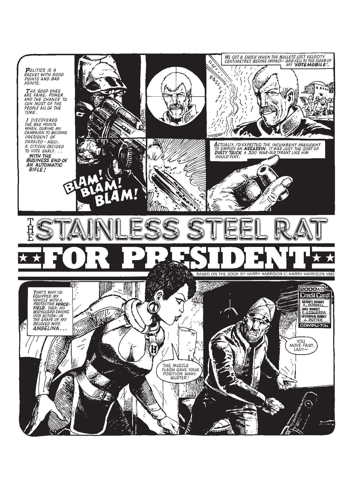 Read online The Stainless Steel Rat comic -  Issue # TPB - 168