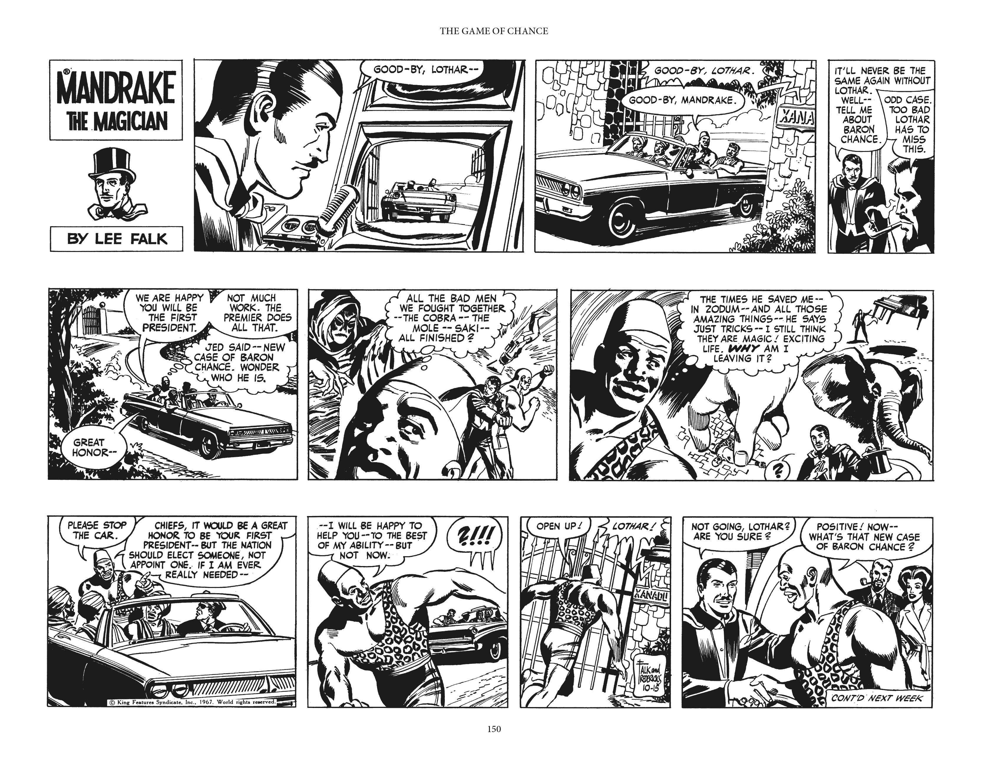 Read online Mandrake the Magician: The Fred Fredricks Sundays comic -  Issue # TPB (Part 2) - 51