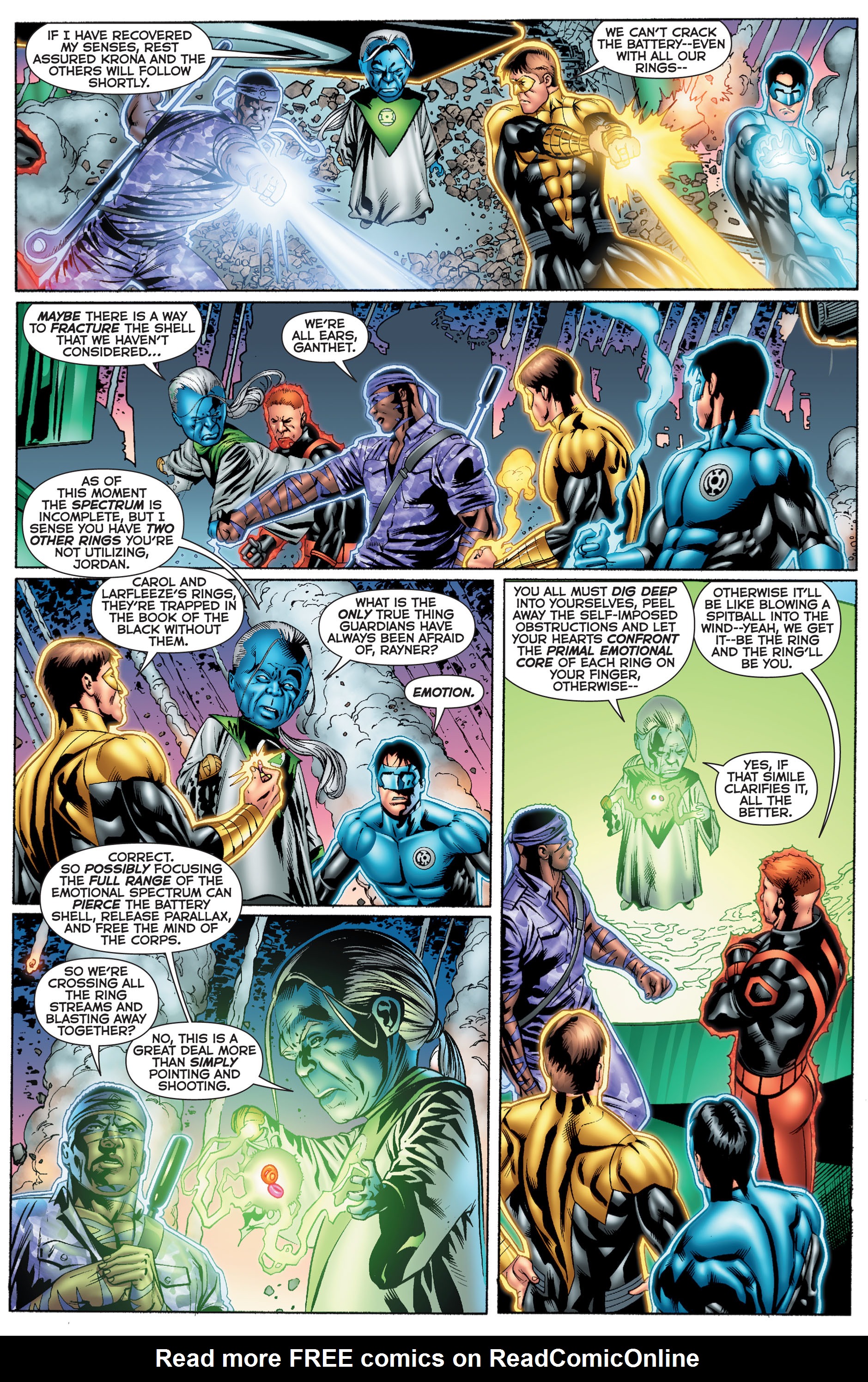 Read online Green Lantern: War of the Green Lanterns (2011) comic -  Issue # TPB - 203