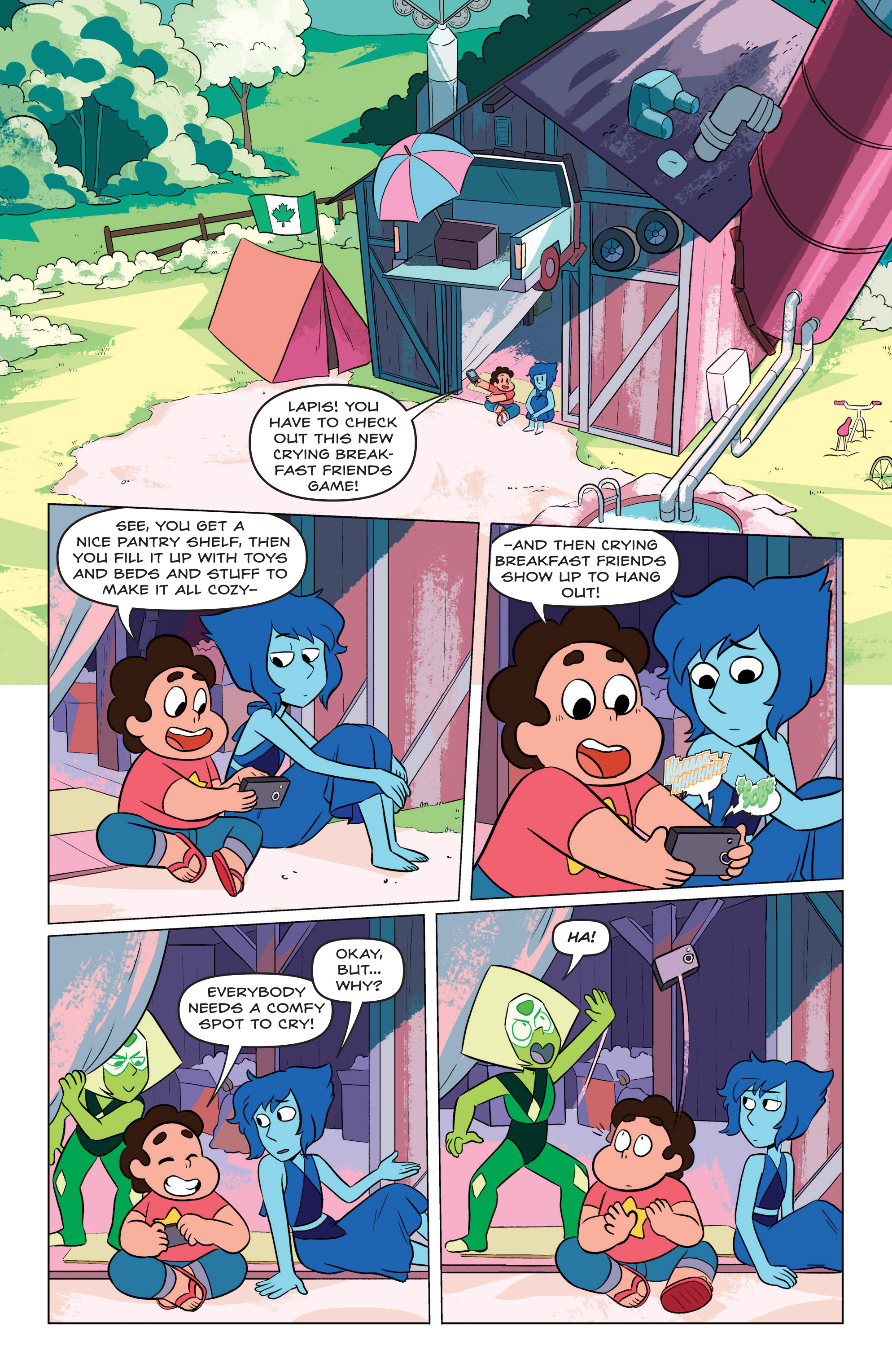 Read online Steven Universe Ongoing comic -  Issue #1 - 2