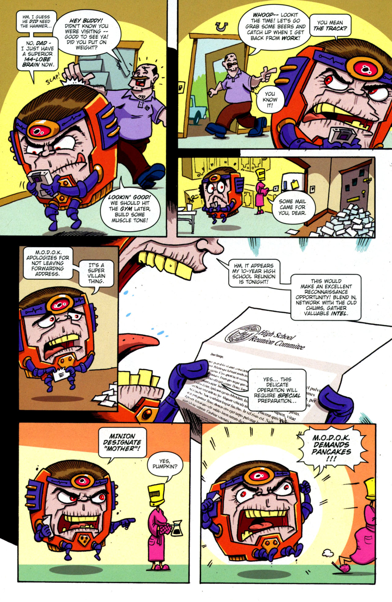 Read online Dark Reign: M.O.D.O.K. comic -  Issue #1 - 6
