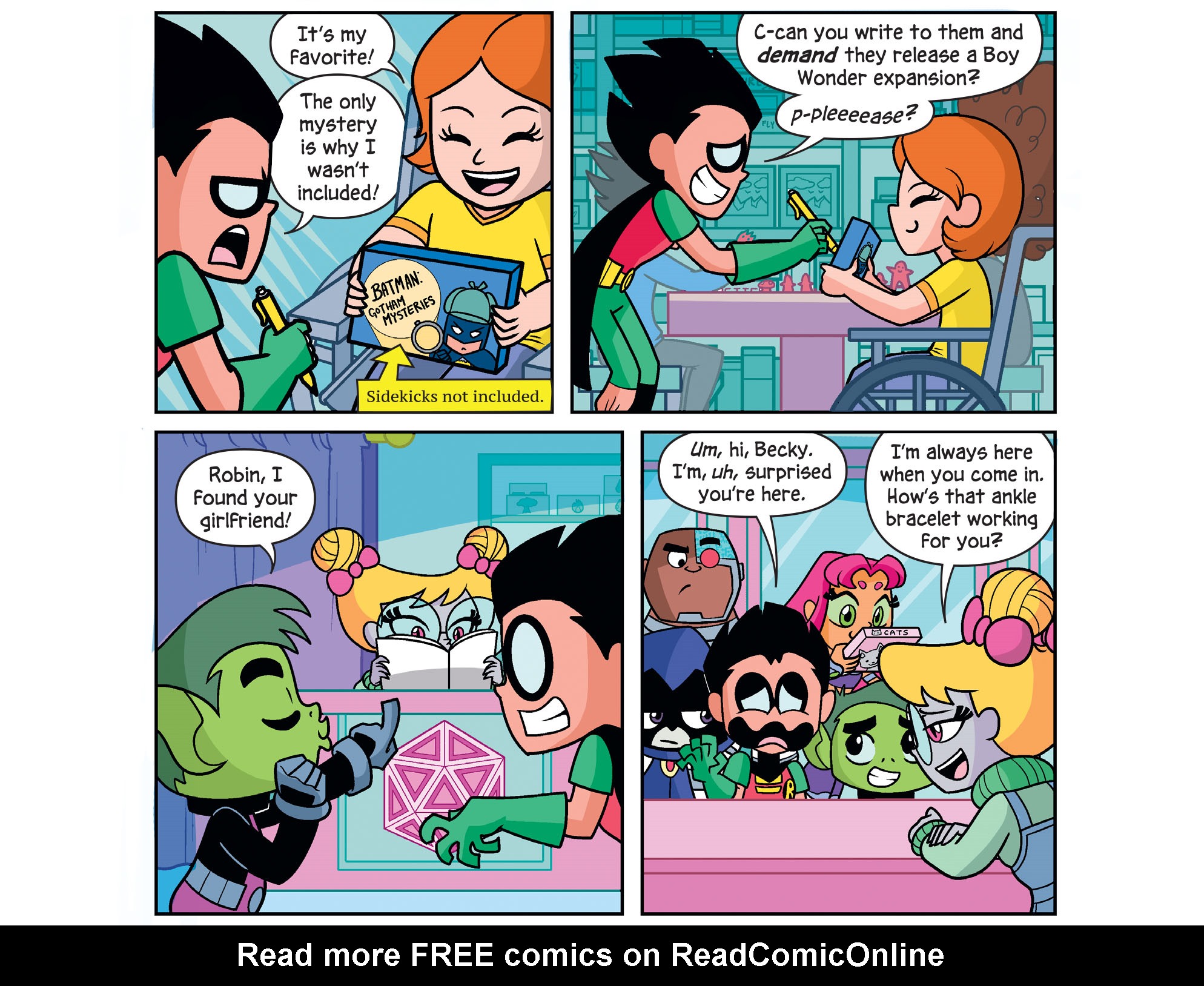 Read online Teen Titans Go! Roll With It! comic -  Issue #5 - 29