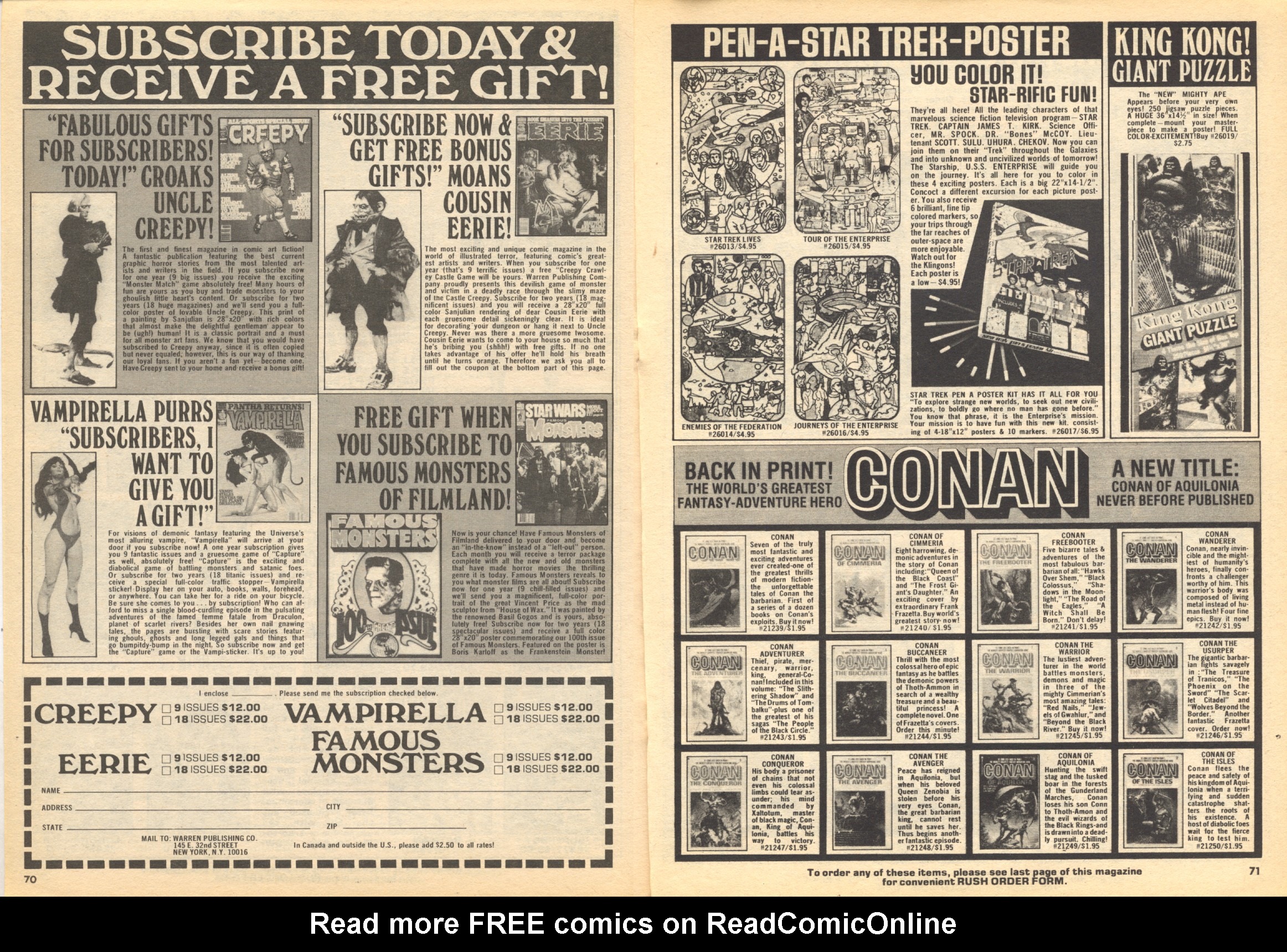 Read online Creepy (1964) comic -  Issue #94 - 63
