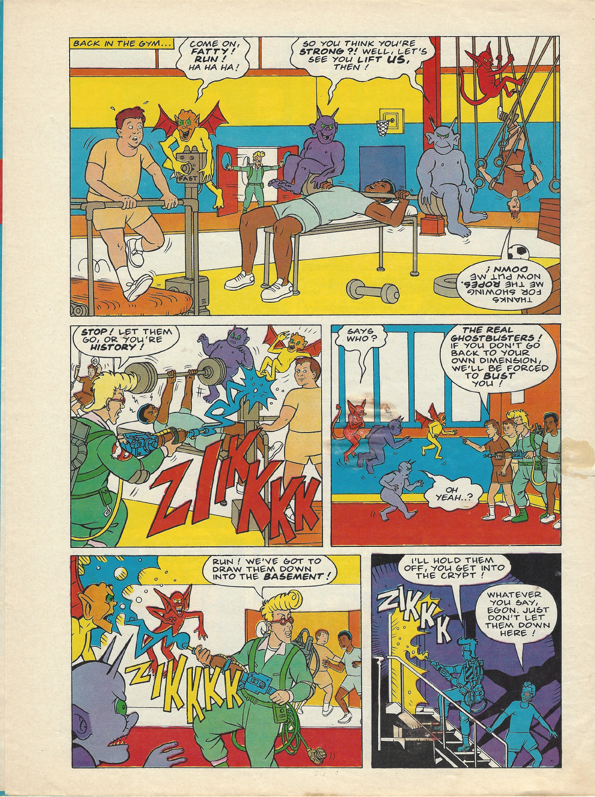 Read online The Real Ghostbusters comic -  Issue #44 - 6