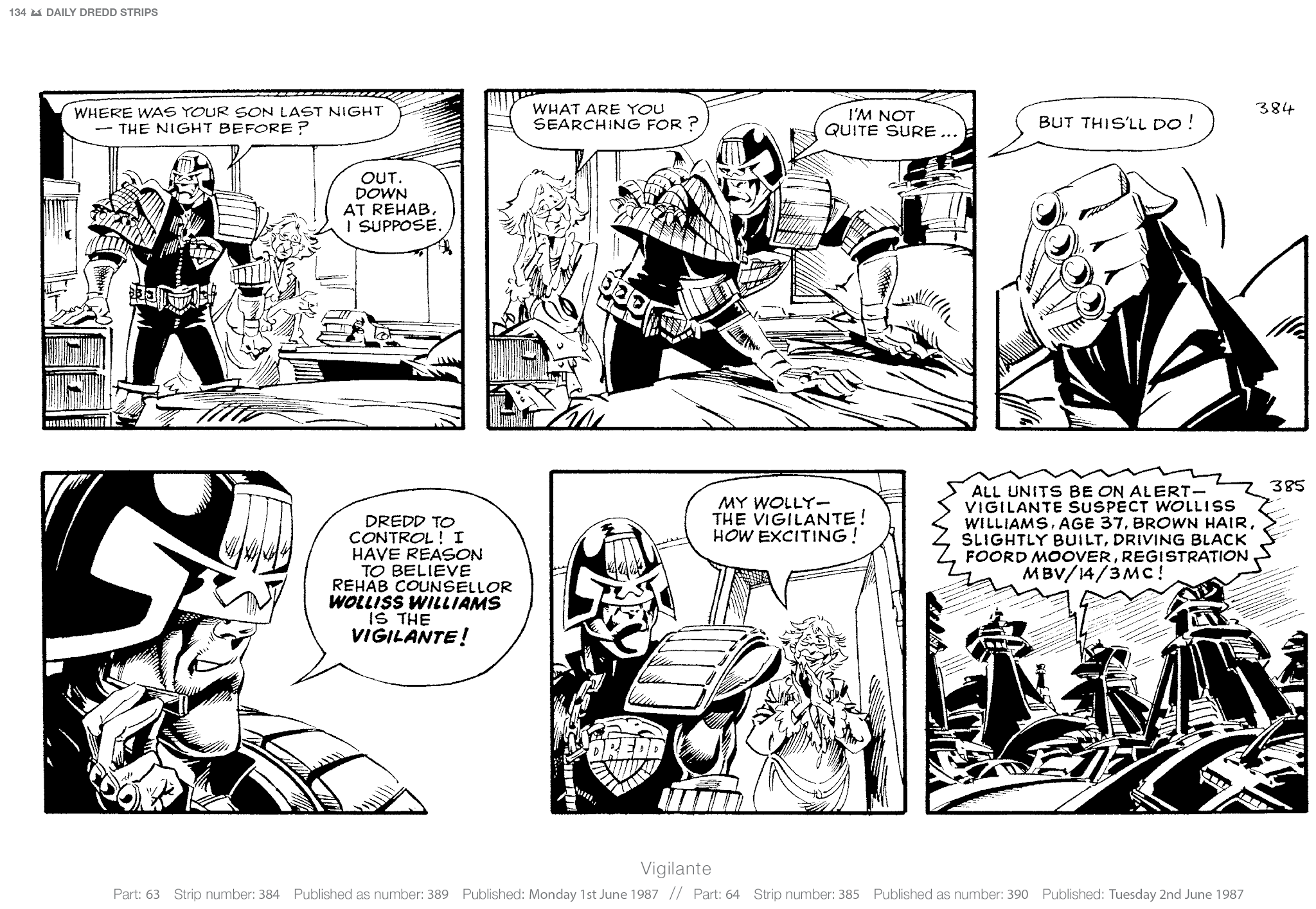 Read online Judge Dredd: The Daily Dredds comic -  Issue # TPB 2 - 137