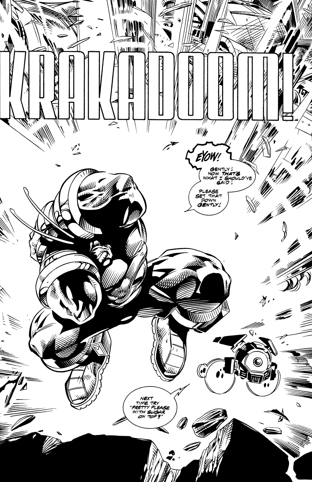 Read online Vanguard: Strange Visitors comic -  Issue #2 - 5