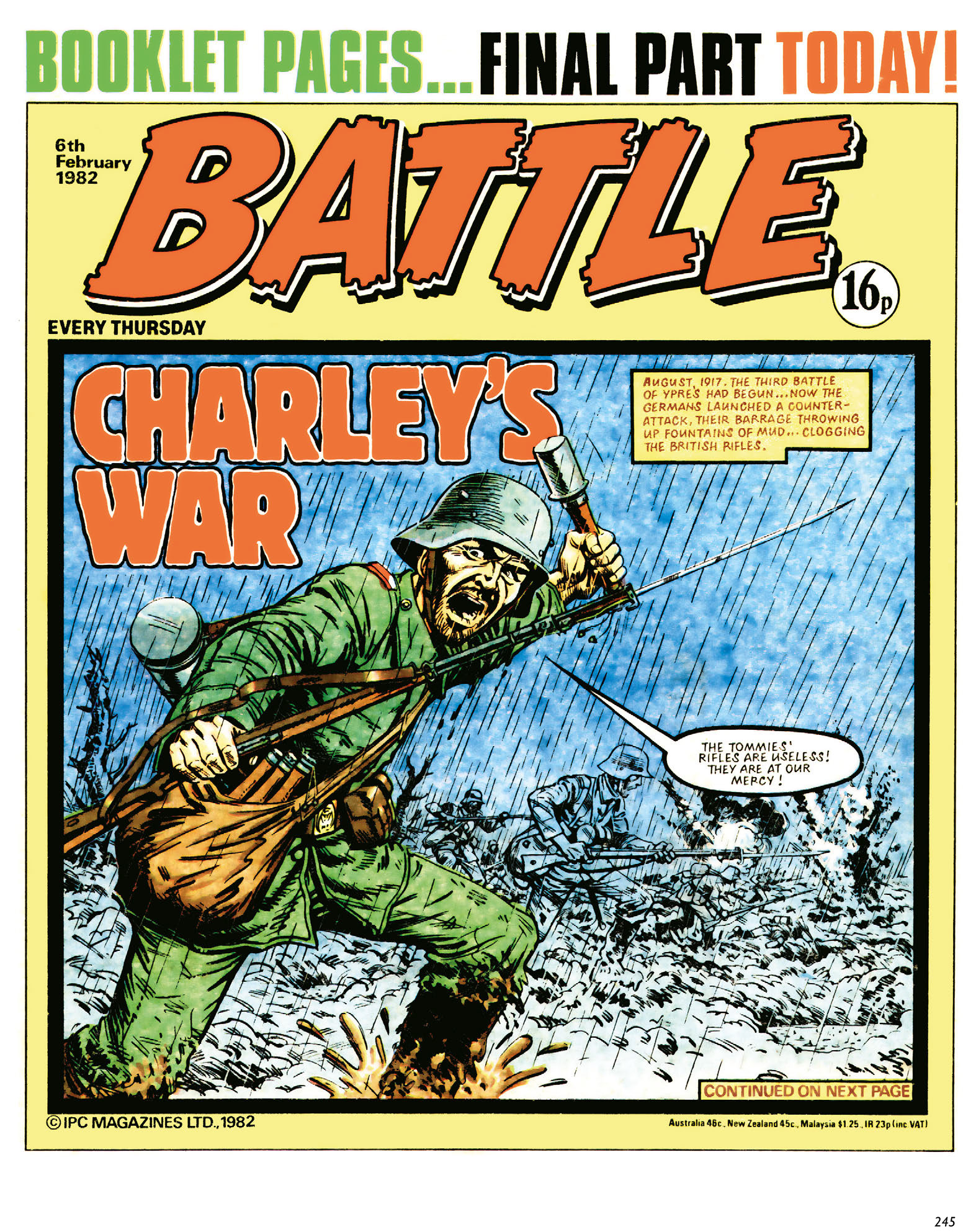 Read online Charley's War: The Definitive Collection comic -  Issue # TPB 2 - 245