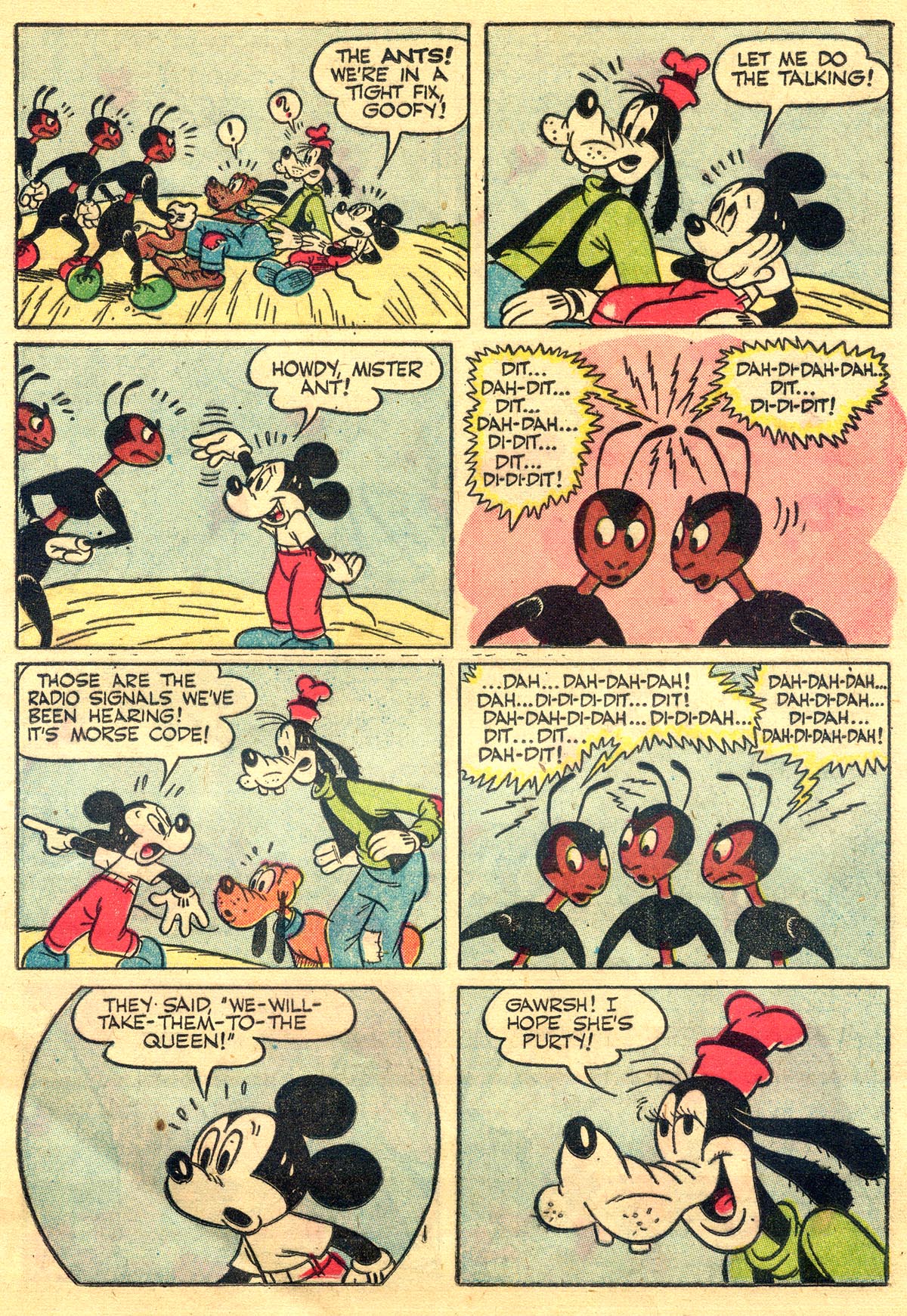 Read online Four Color Comics comic -  Issue #279 - 9