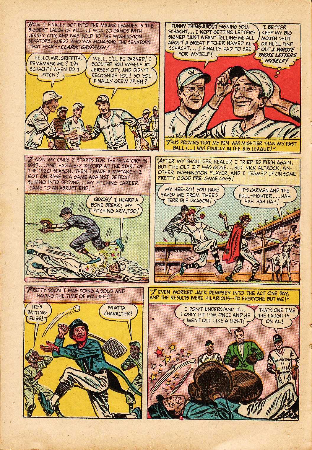 Read online Babe Ruth Sports Comics comic -  Issue #2 - 21