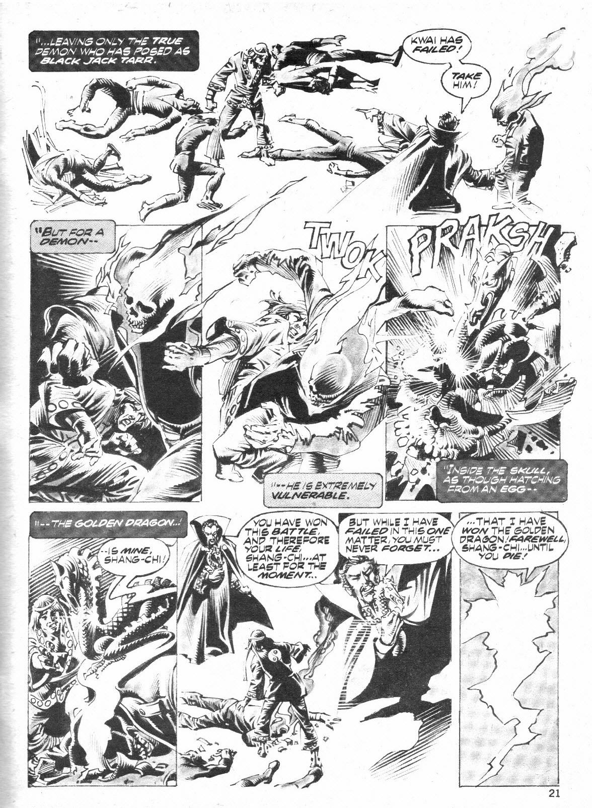 The Deadly Hands of Kung Fu Issue #16 #17 - English 21