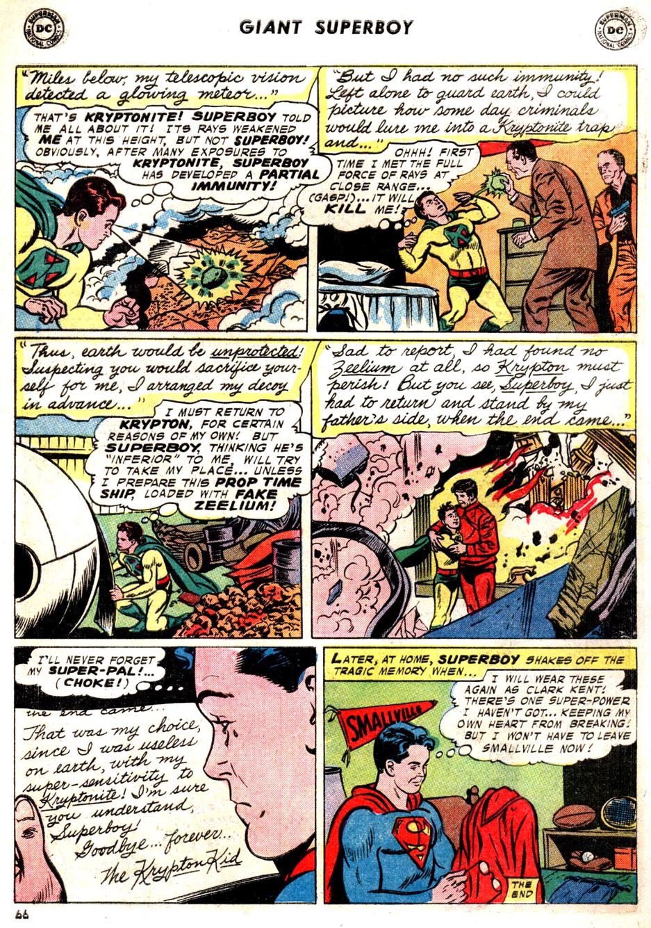 Read online Superboy (1949) comic -  Issue #129 - 62