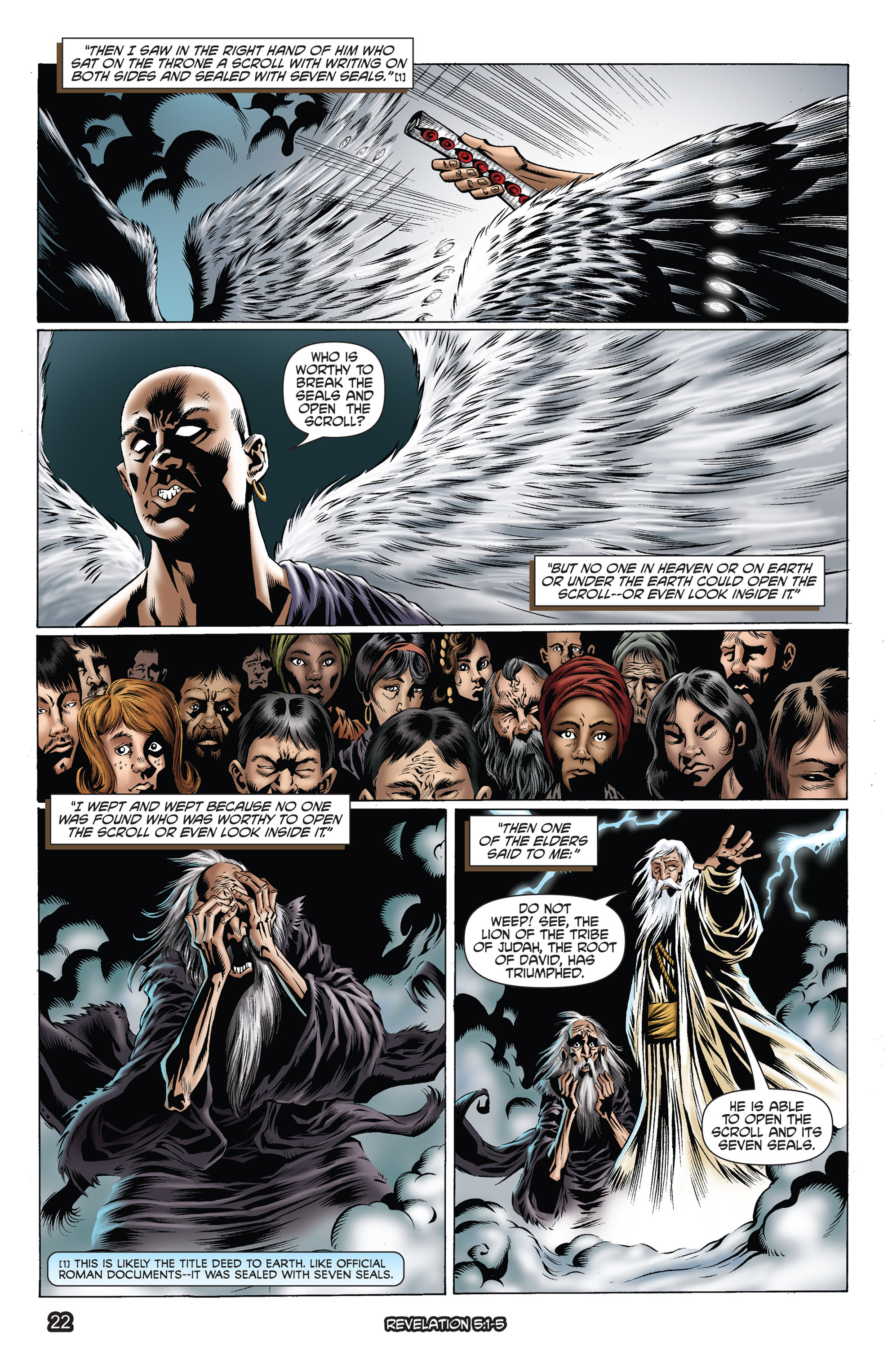 Read online The Kingstone Bible comic -  Issue #12 - 24