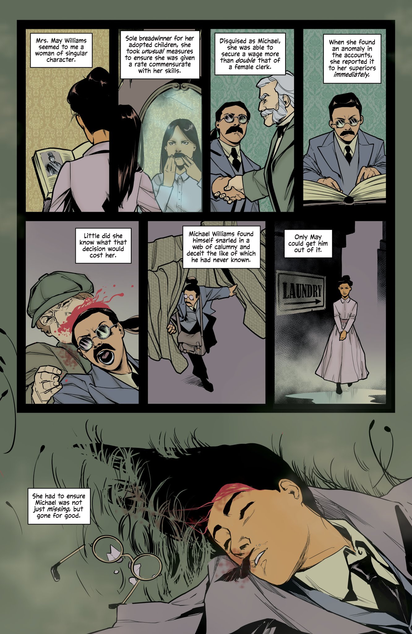 Read online Sherlock Holmes: The Vanishing Man comic -  Issue #4 - 13