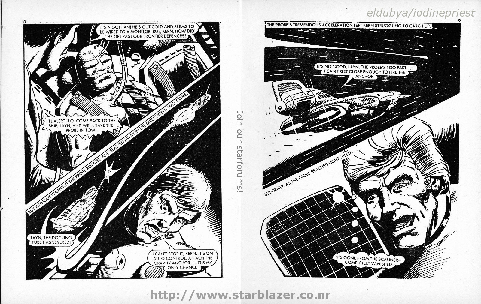 Read online Starblazer comic -  Issue #137 - 6