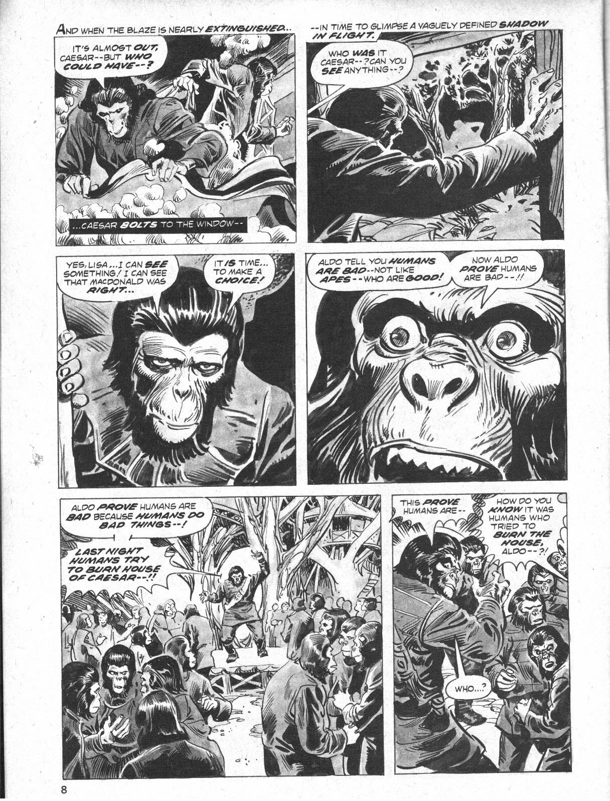 Read online Planet of the Apes comic -  Issue #22 - 8