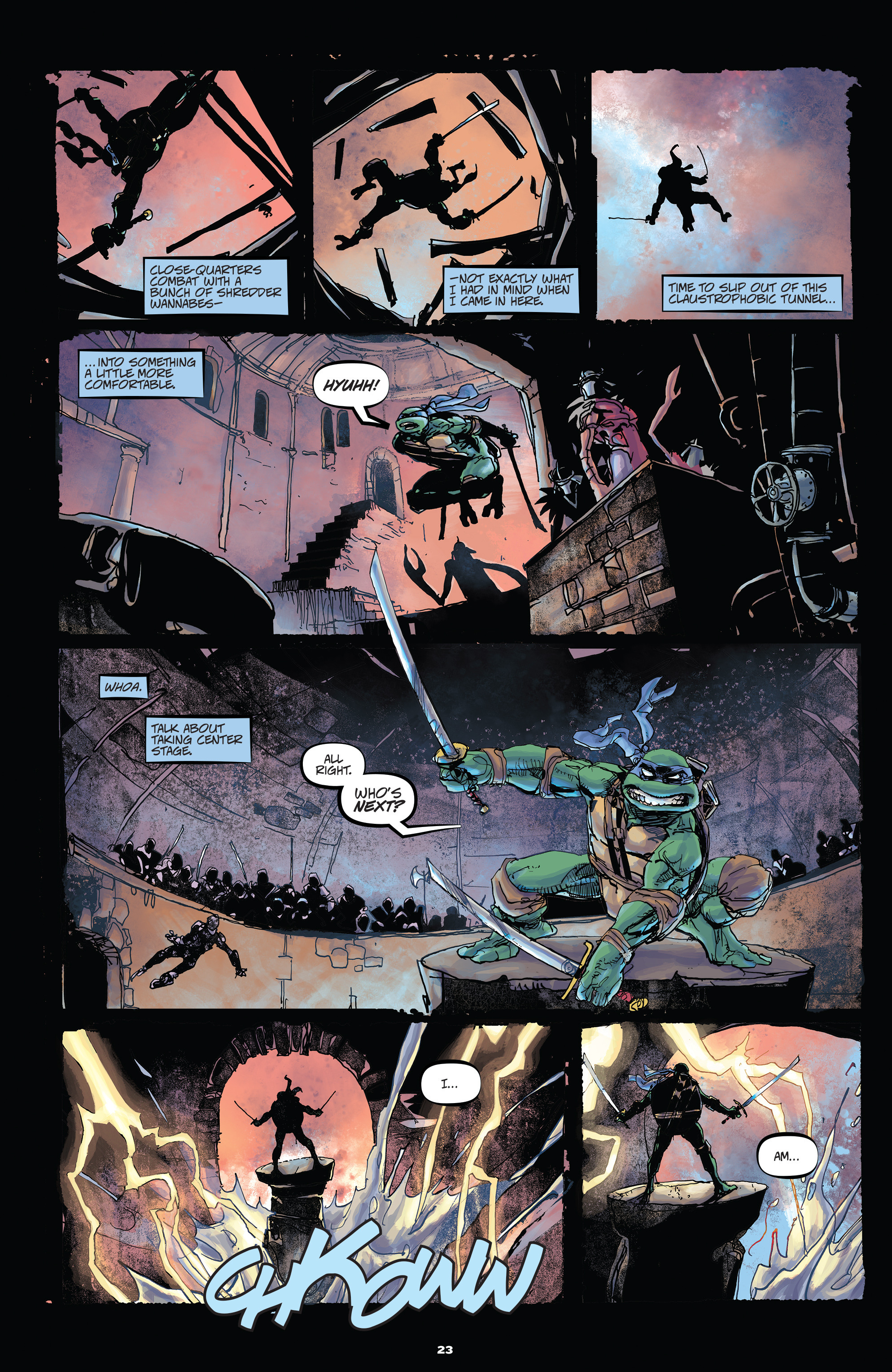 Read online Teenage Mutant Ninja Turtles Universe comic -  Issue #3 - 25