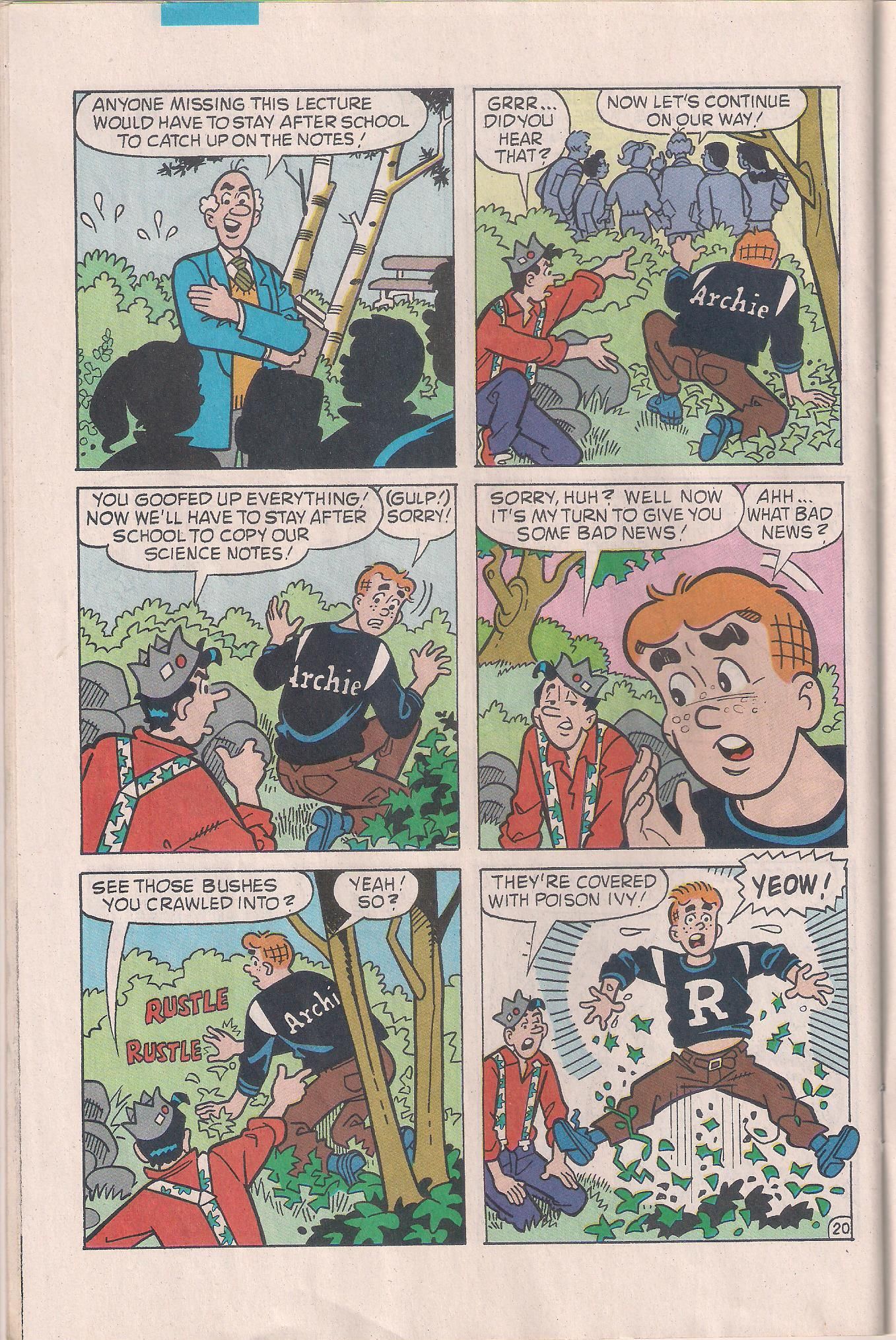 Read online Archie (1960) comic -  Issue #412 - 32