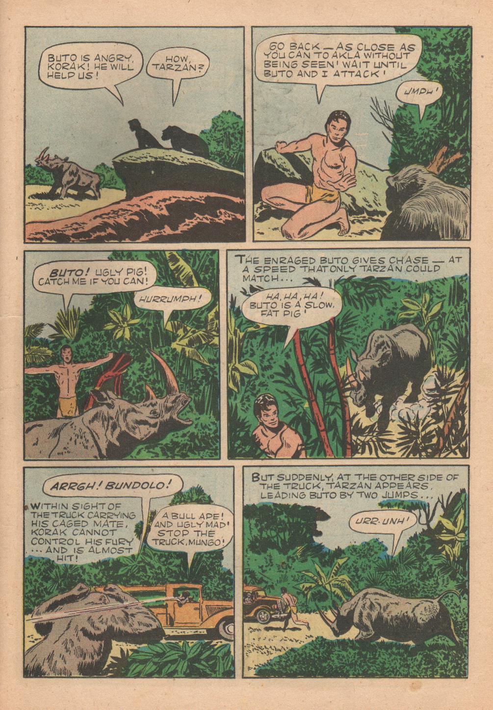 Read online Tarzan (1948) comic -  Issue #31 - 23