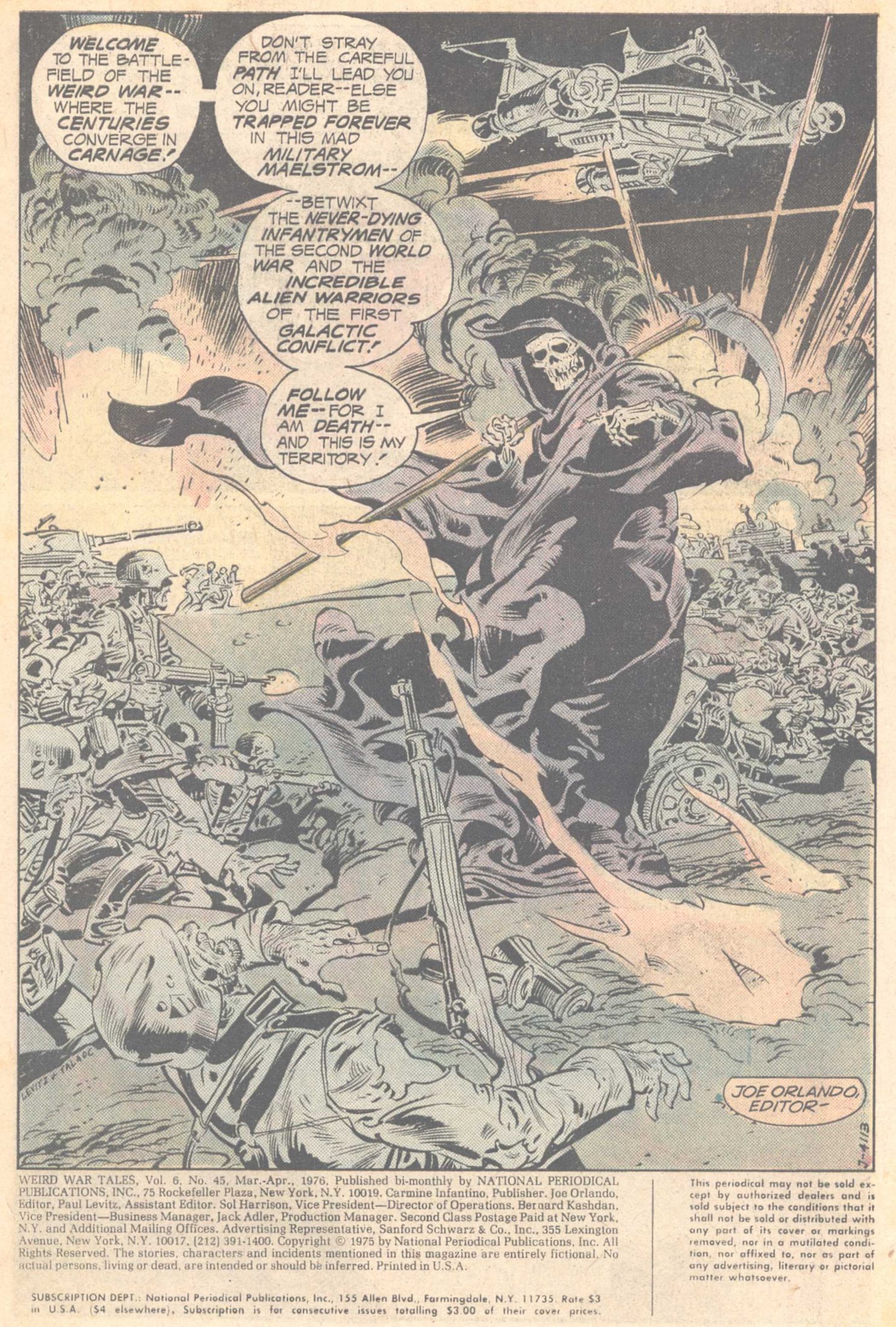 Read online Weird War Tales (1971) comic -  Issue #45 - 3