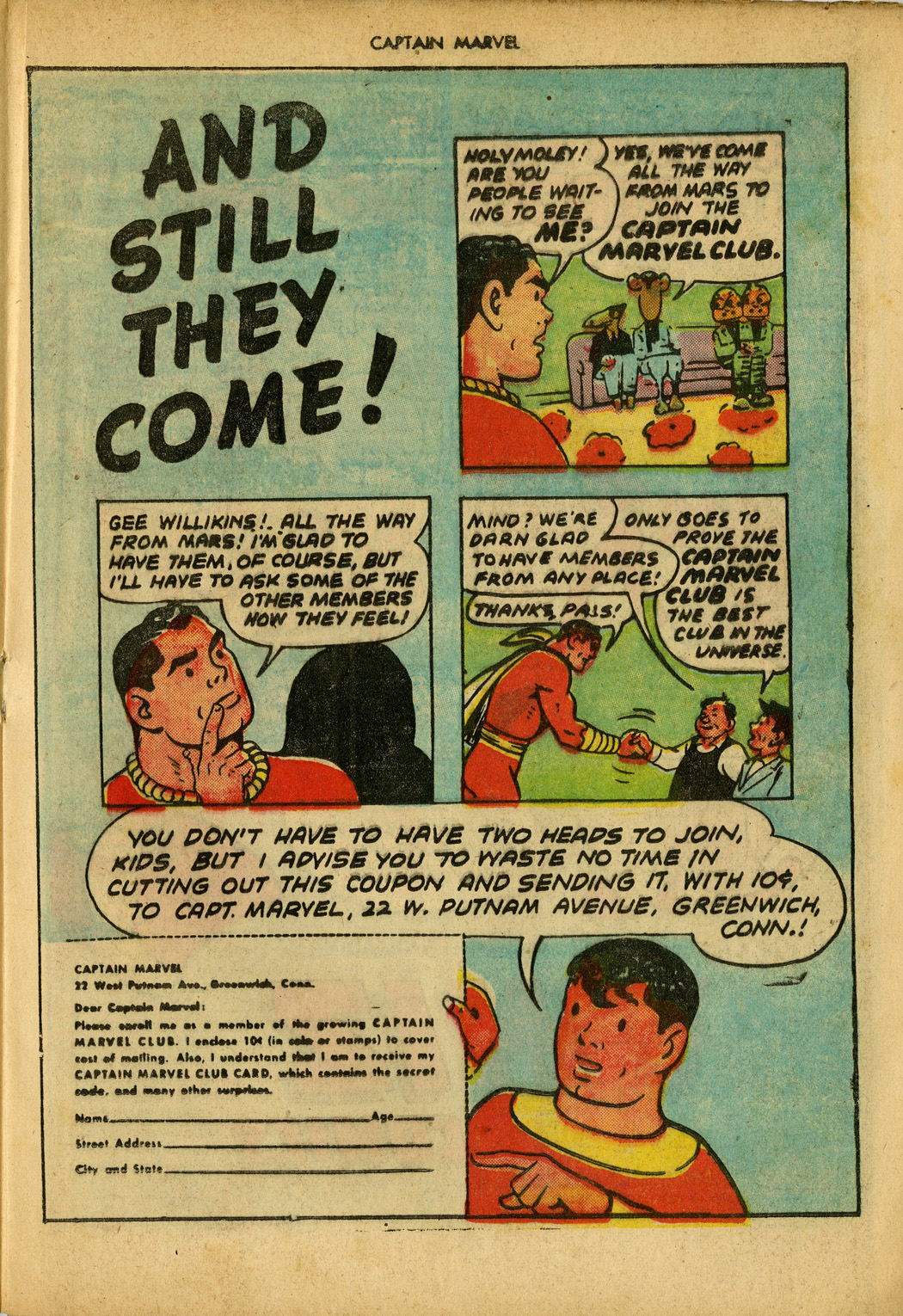 Read online Captain Marvel Adventures comic -  Issue #34 - 33