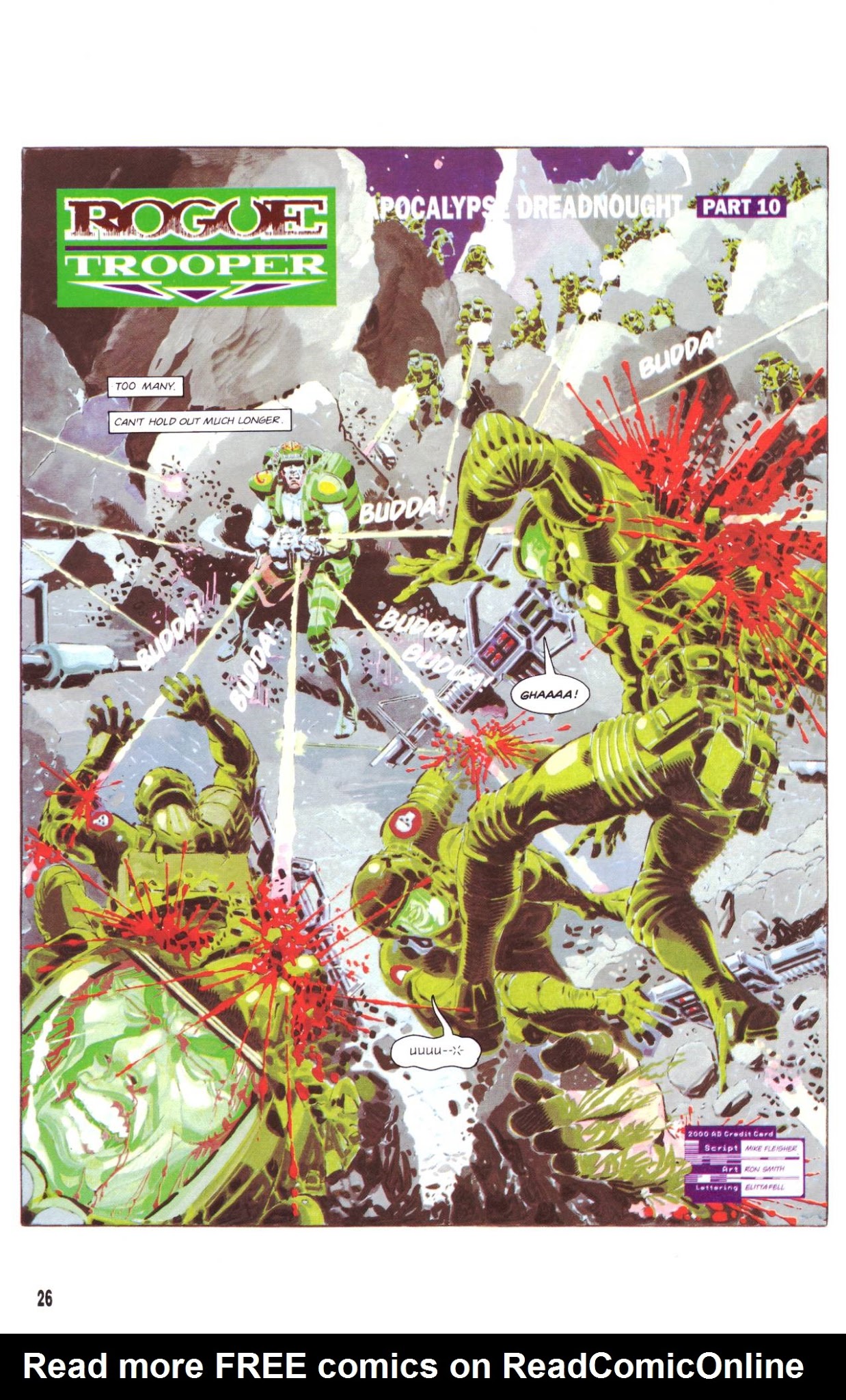 Read online Rogue Trooper:  The Final Warrior comic -  Issue #9 - 27