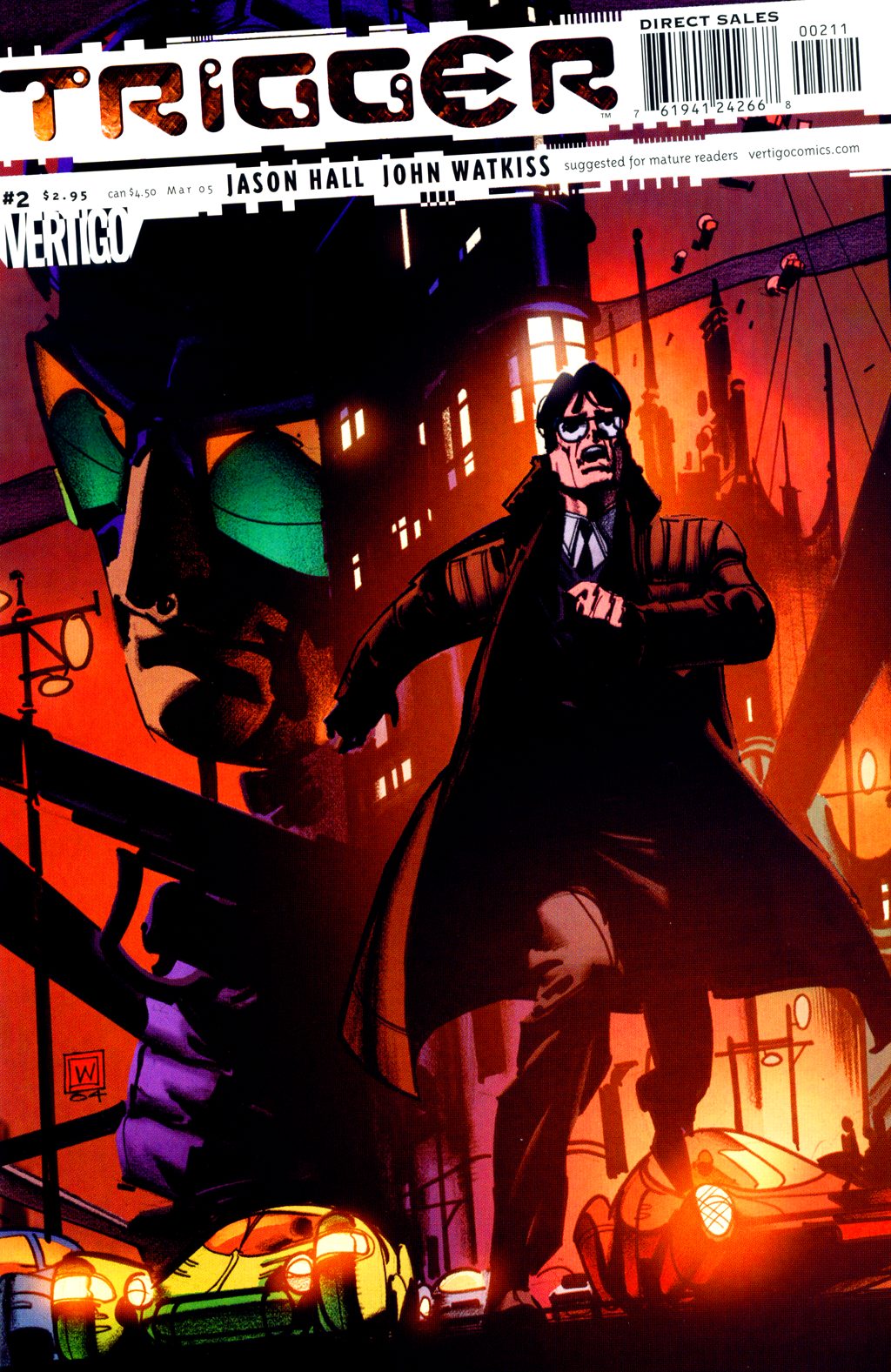 Read online Trigger comic -  Issue #2 - 1