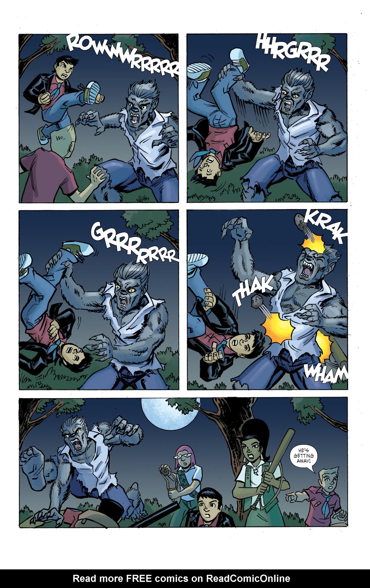 Read online Ghoul Scouts: I Was A Tweenage Werewolf! comic -  Issue #1 - 24