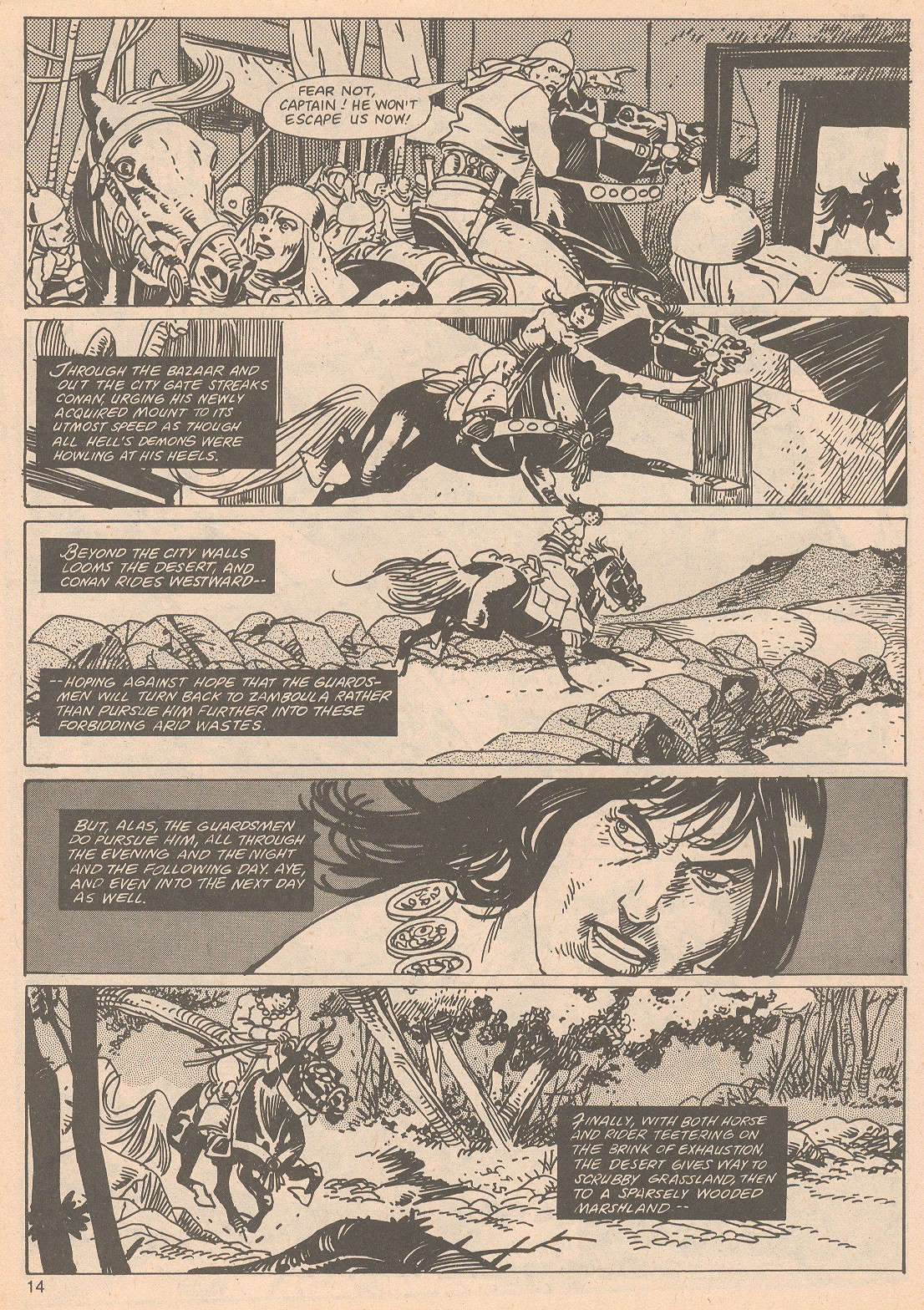 Read online The Savage Sword Of Conan comic -  Issue #65 - 14