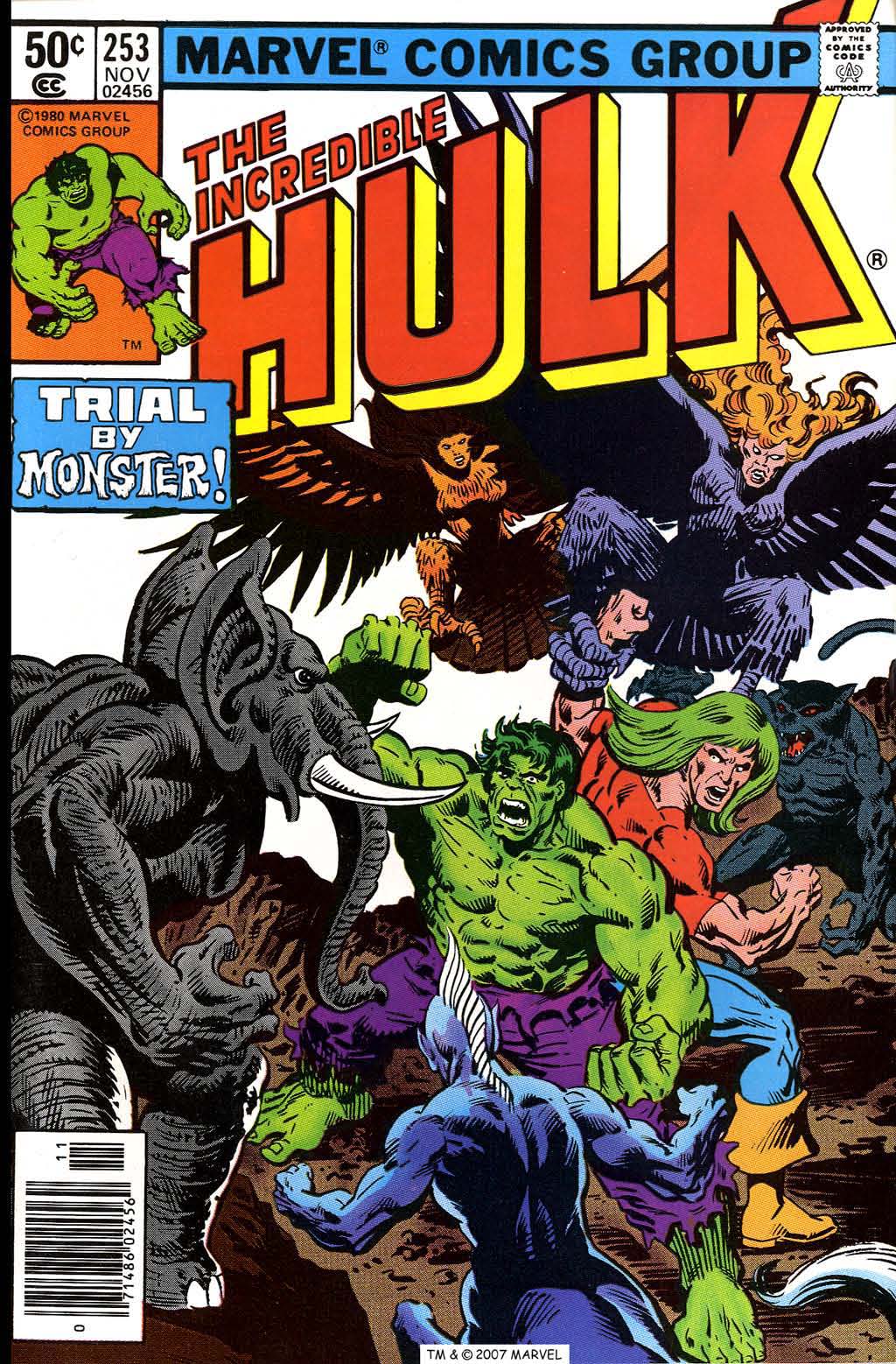 Read online The Incredible Hulk (1968) comic -  Issue #253 - 1