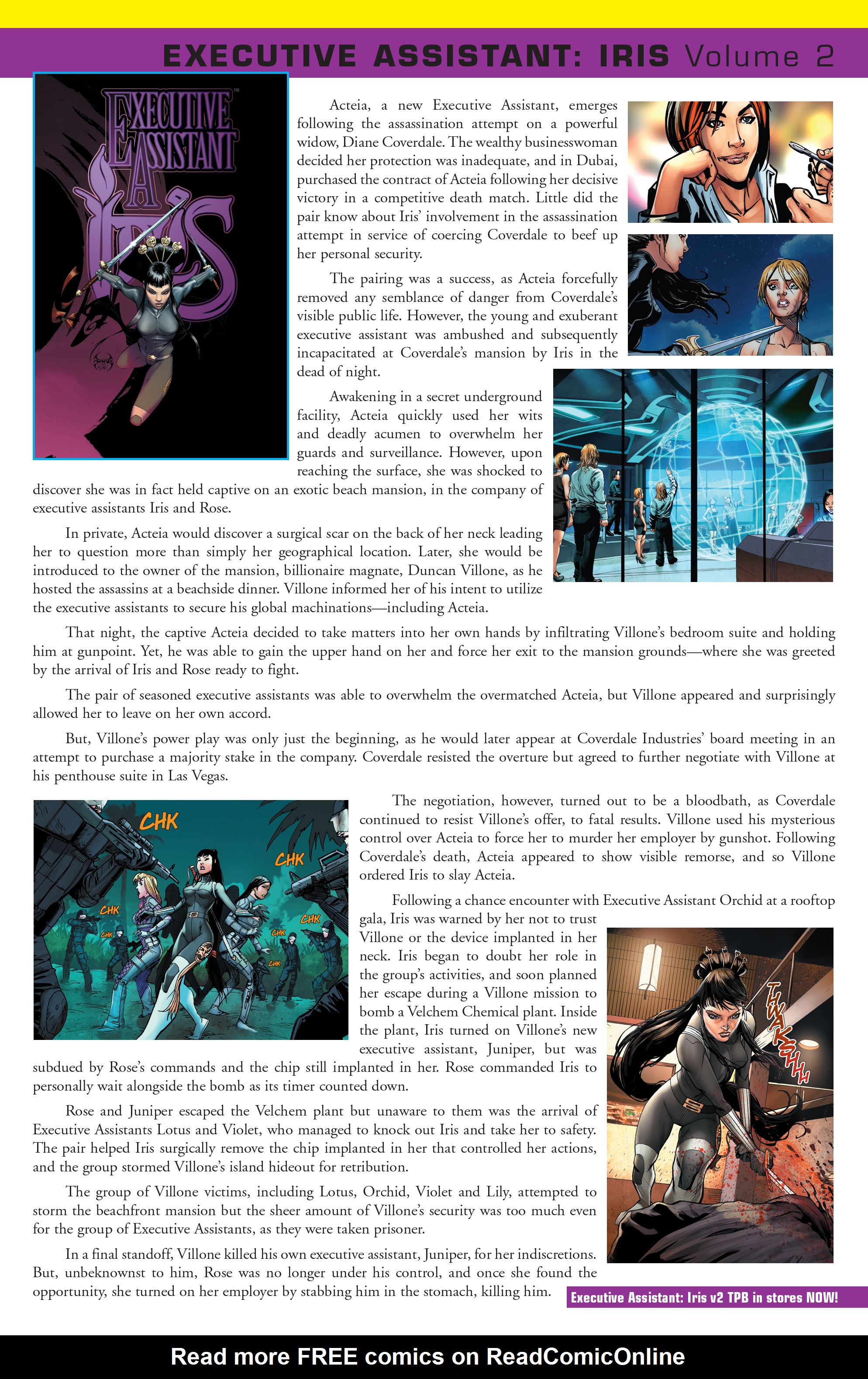 Read online Executive Assistant: Iris Primer comic -  Issue # Full - 12