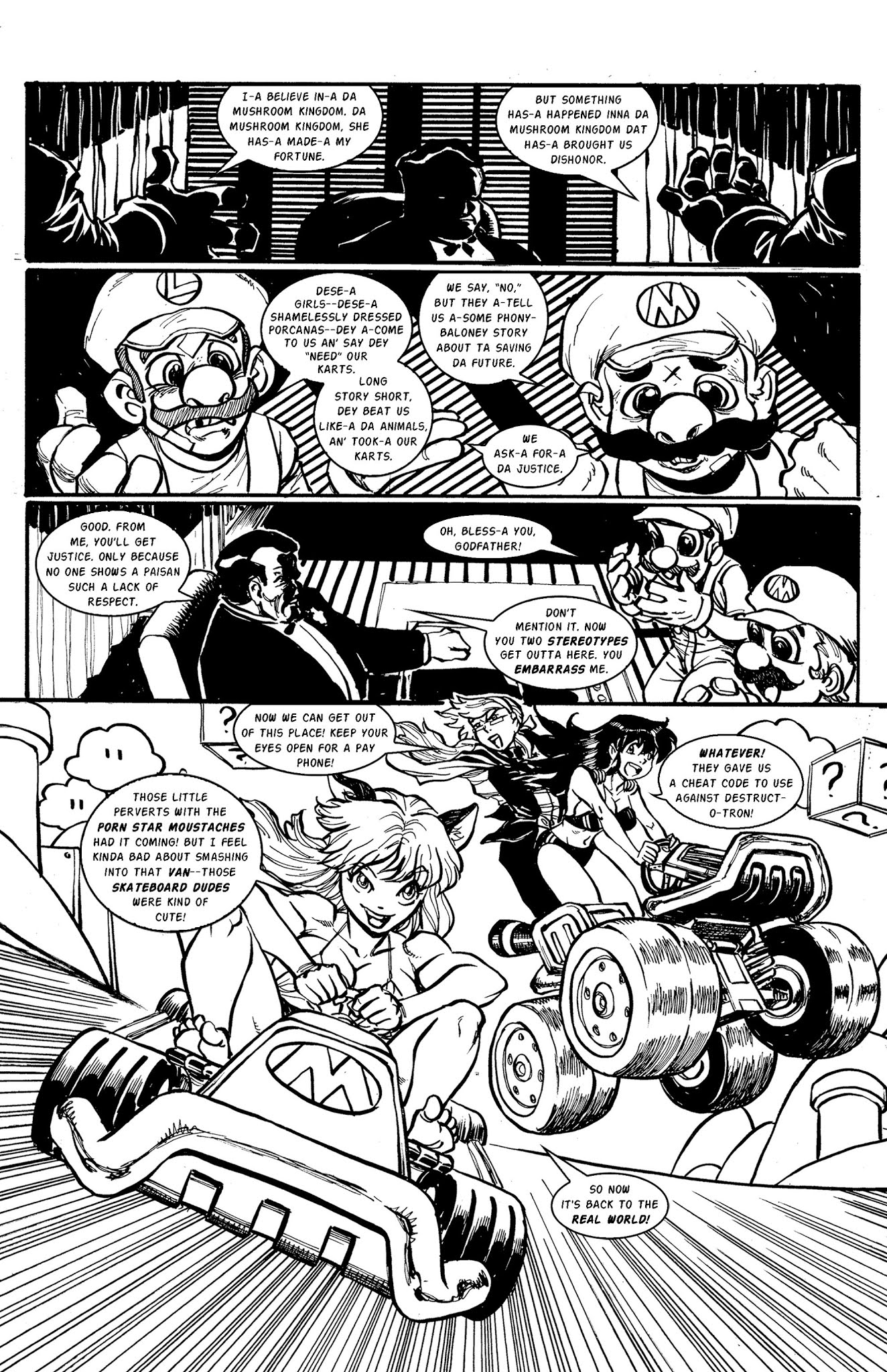 Read online Super Ninja High School comic -  Issue # Full - 21