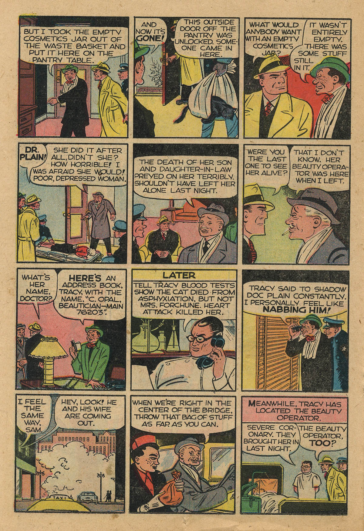 Read online Dick Tracy comic -  Issue #71 - 16