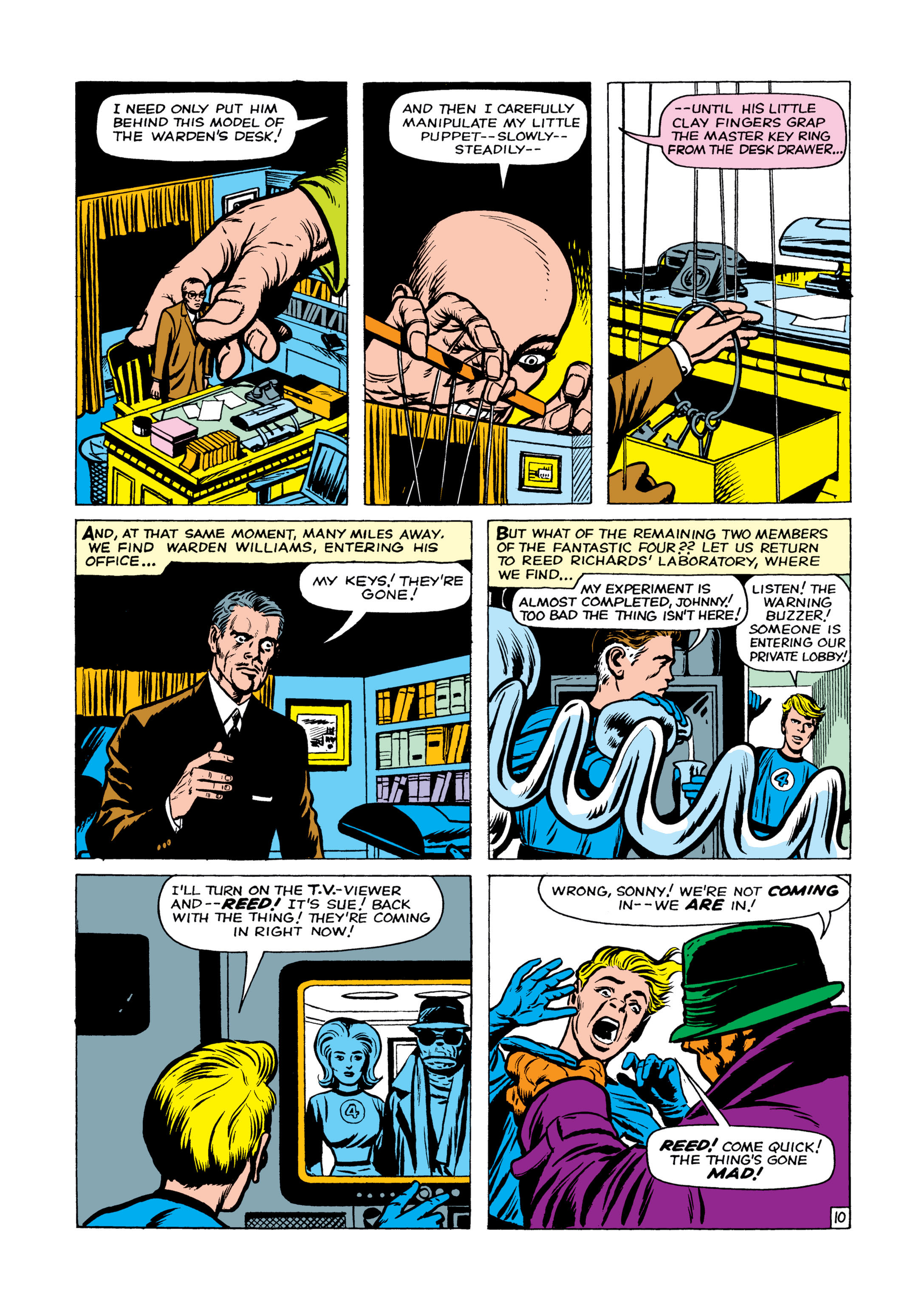 Read online Fantastic Four (1961) comic -  Issue #8 - 11