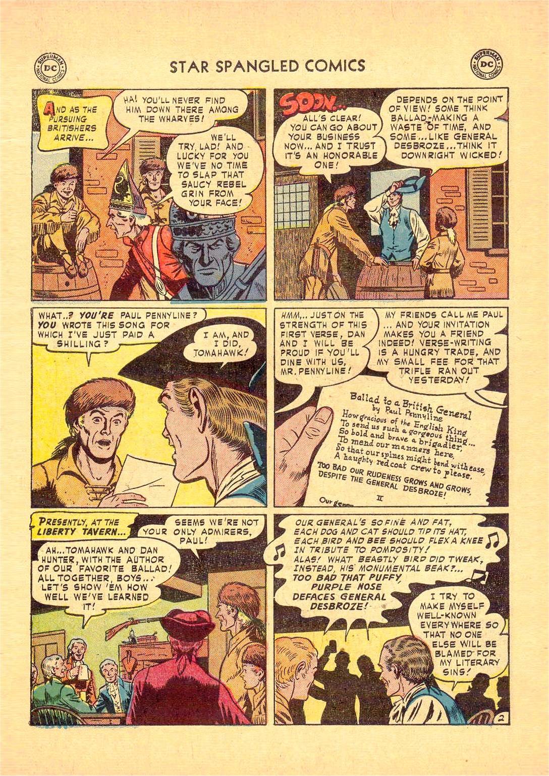 Read online Star Spangled Comics comic -  Issue #130 - 30