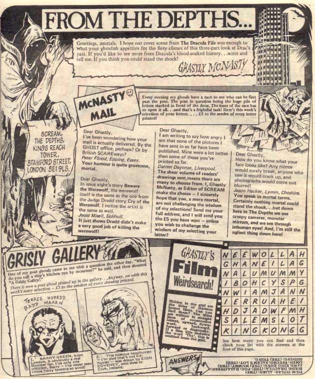 Read online Scream! (1984) comic -  Issue #15 - 2