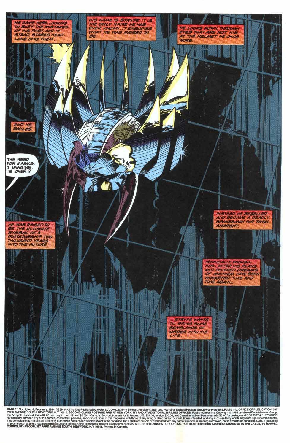 Read online Cable (1993) comic -  Issue #8 - 3