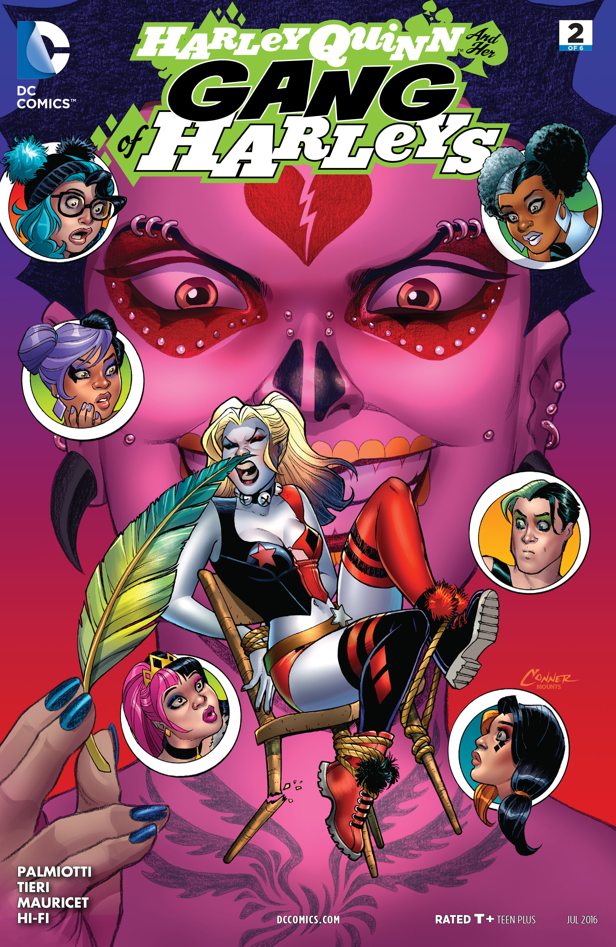 Read online Harley Quinn And Her Gang Of Harleys comic -  Issue #2 - 1