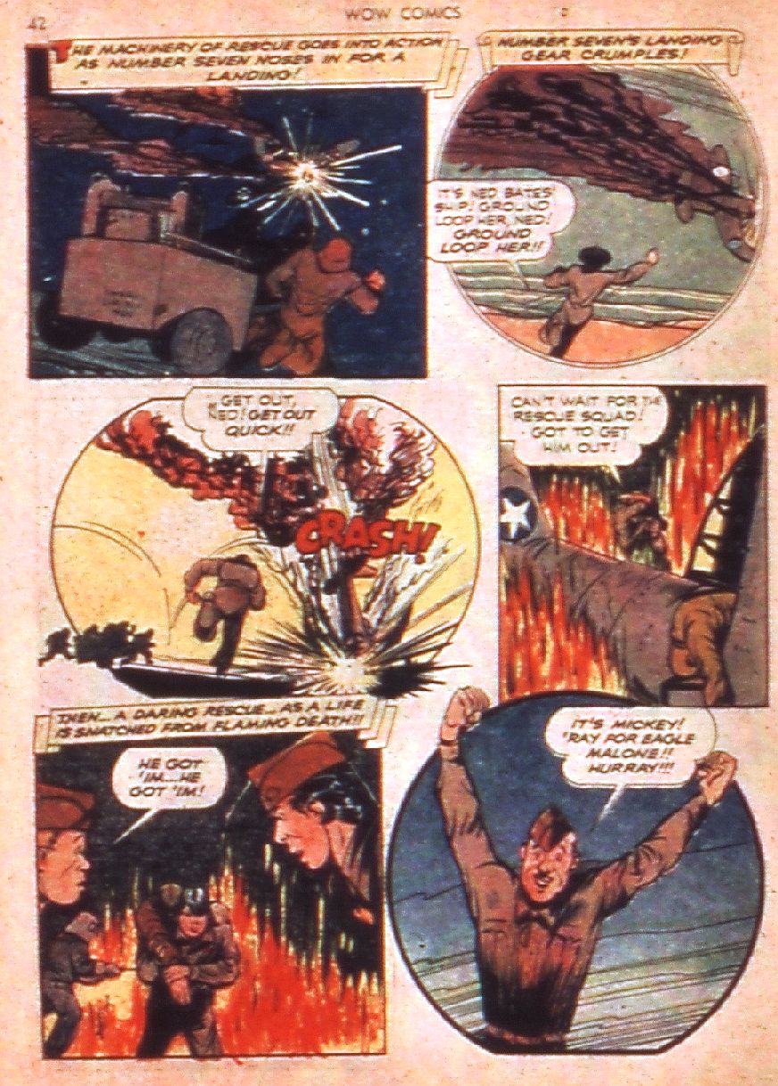 Read online Wow Comics comic -  Issue #8 - 43